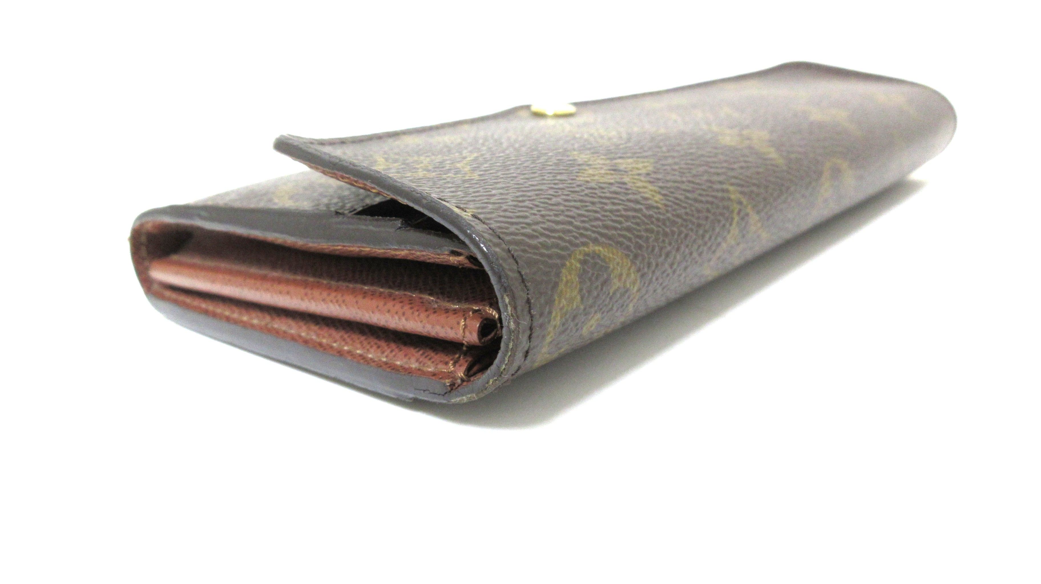 Monogram Sarah Wallet Couquelicot — view 8