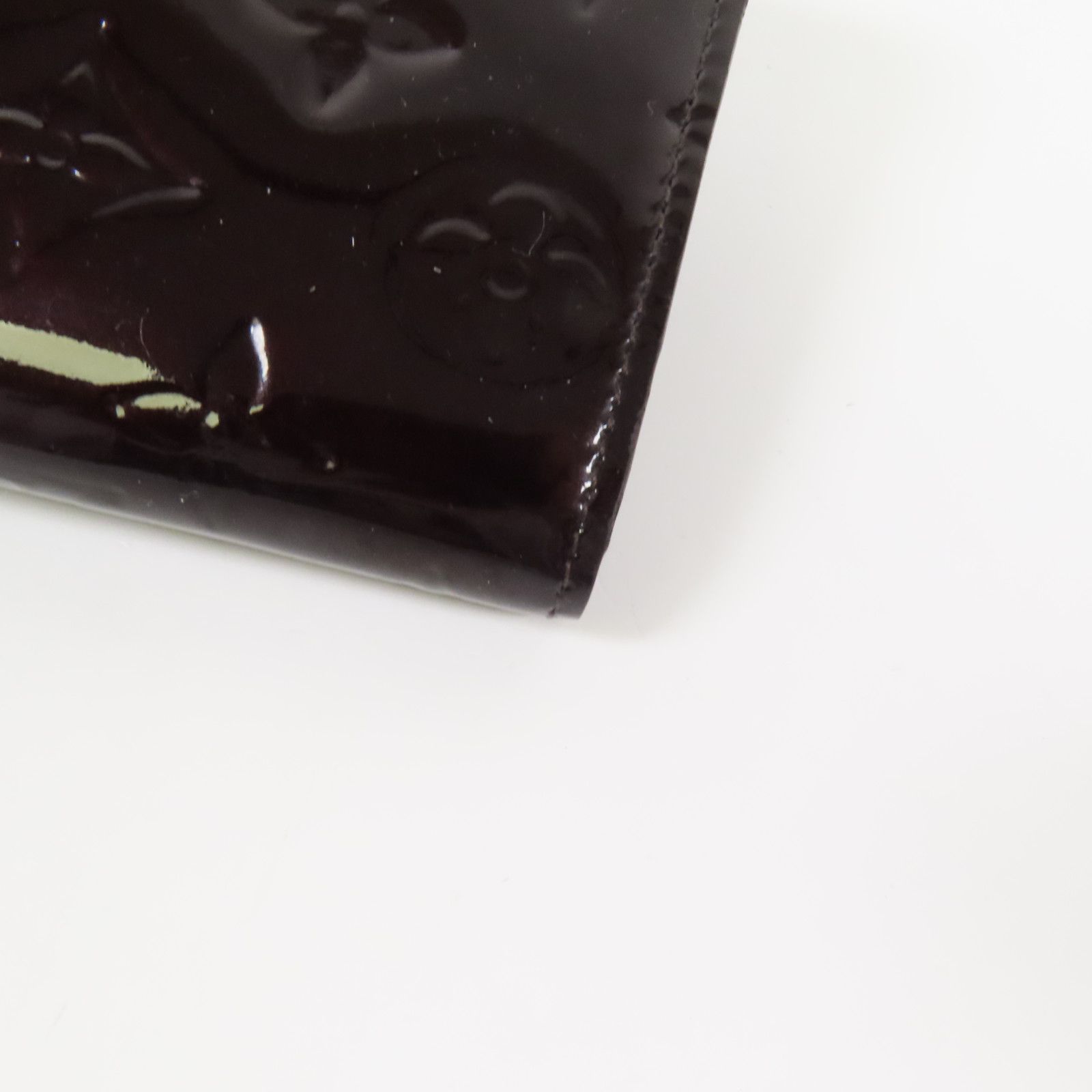Sarah Noeud Wallet, Monogram Vernis — view 15