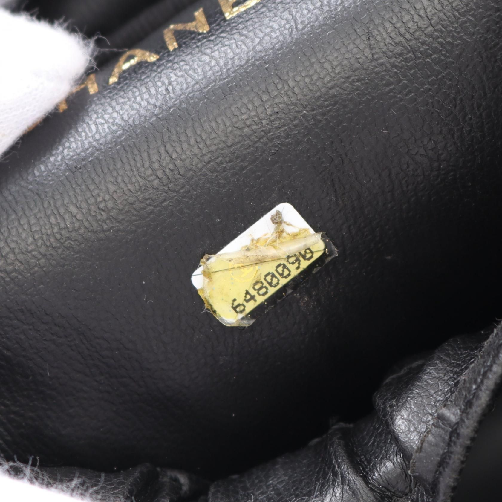Coco Mark Vanity Handbag Calfskin Black A 01998 (no Card) — view 5