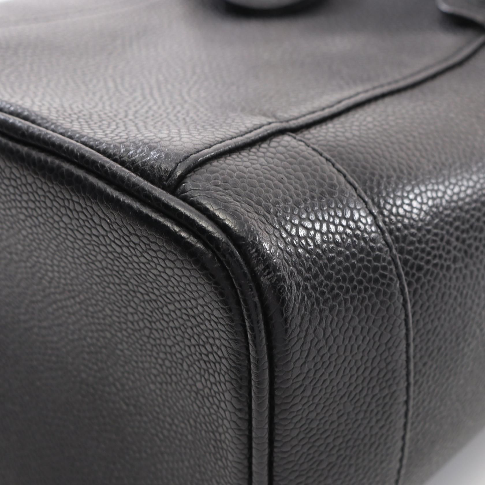 Coco Mark Vanity Handbag Calfskin Black A 01998 (no Card) — view 8