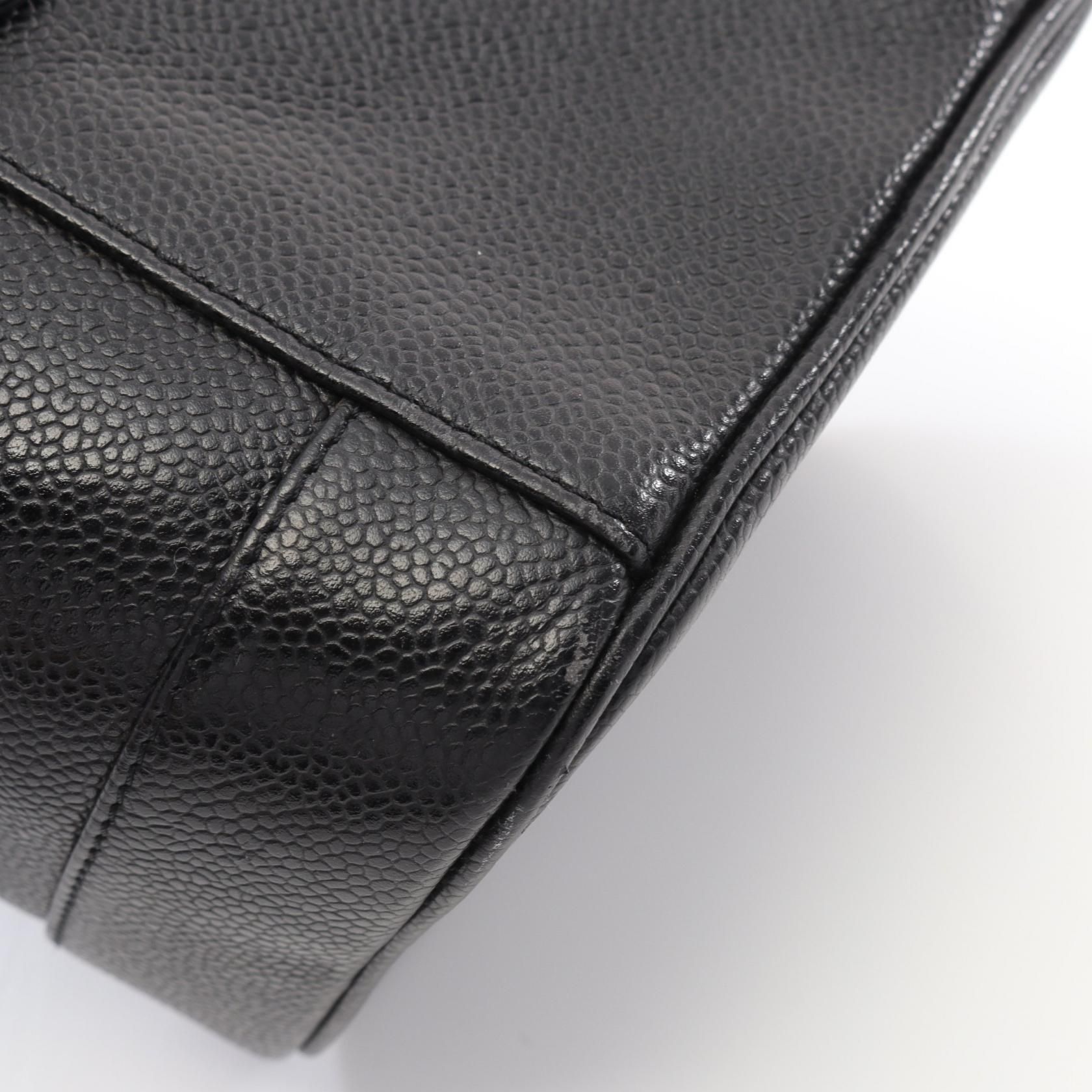 Coco Mark Vanity Handbag Calfskin Black A 01998 (no Card) — view 10