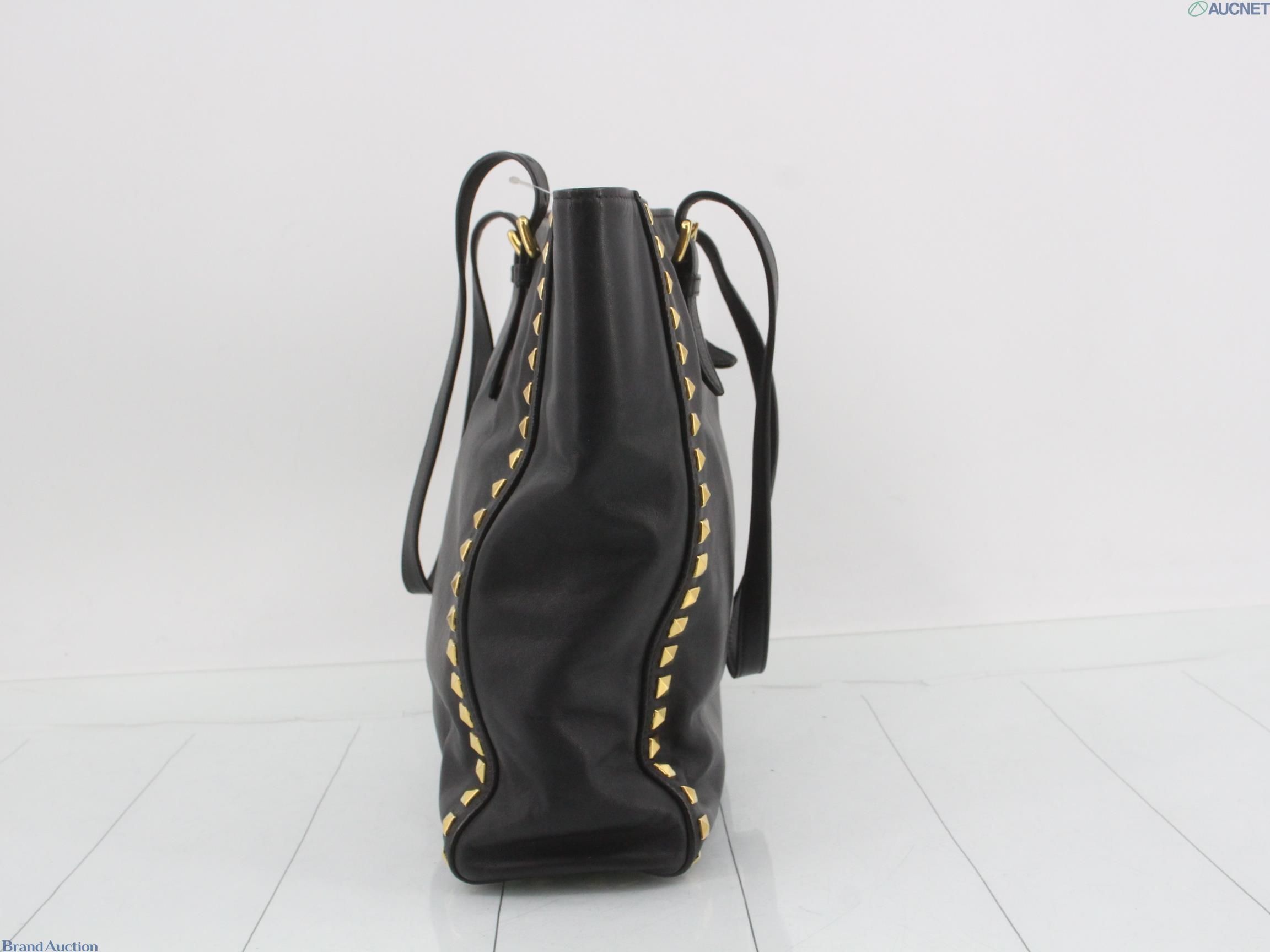Studded Tote Bag, Leather — view 3