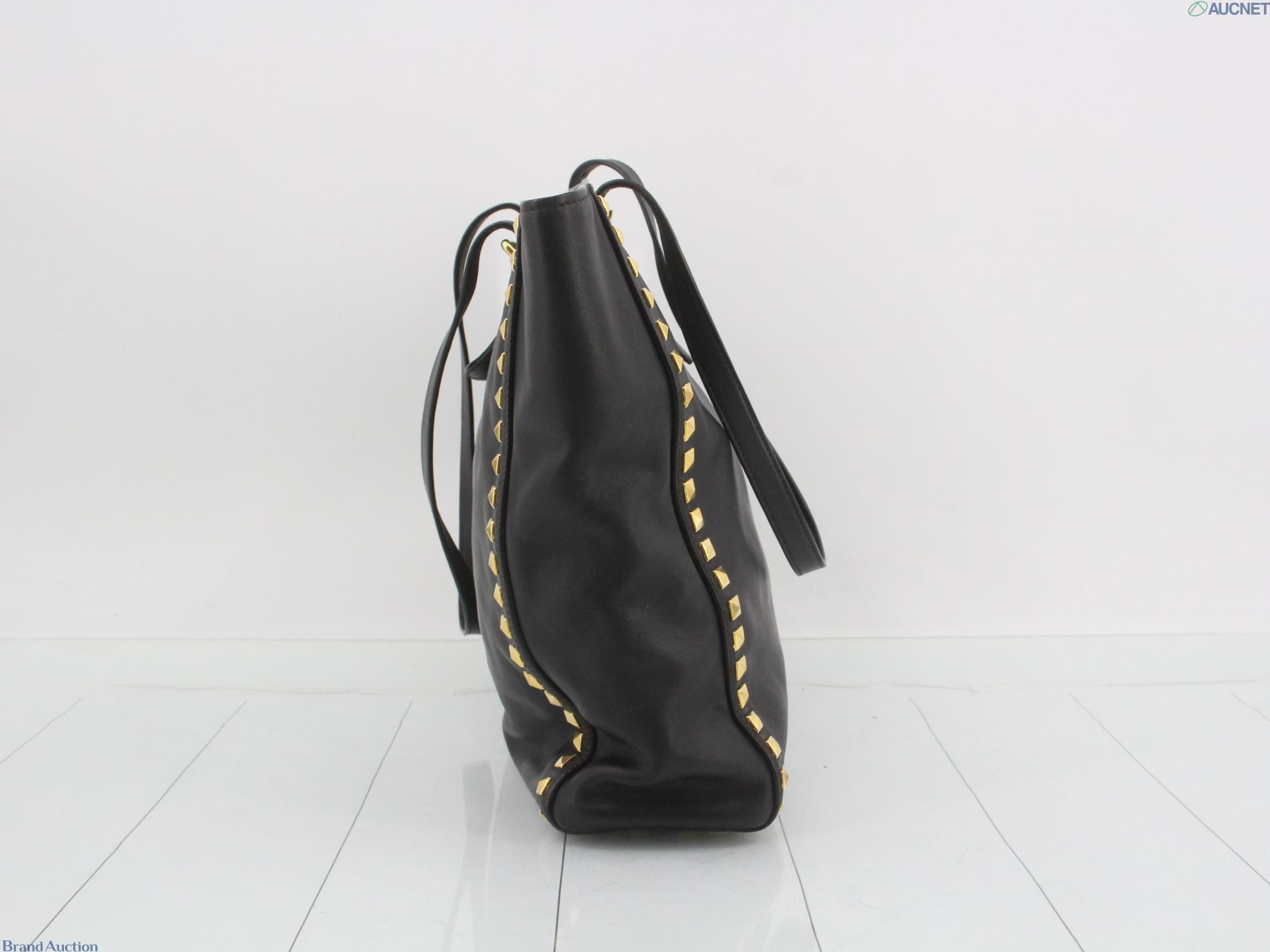 Studded Tote Bag, Leather — view 4