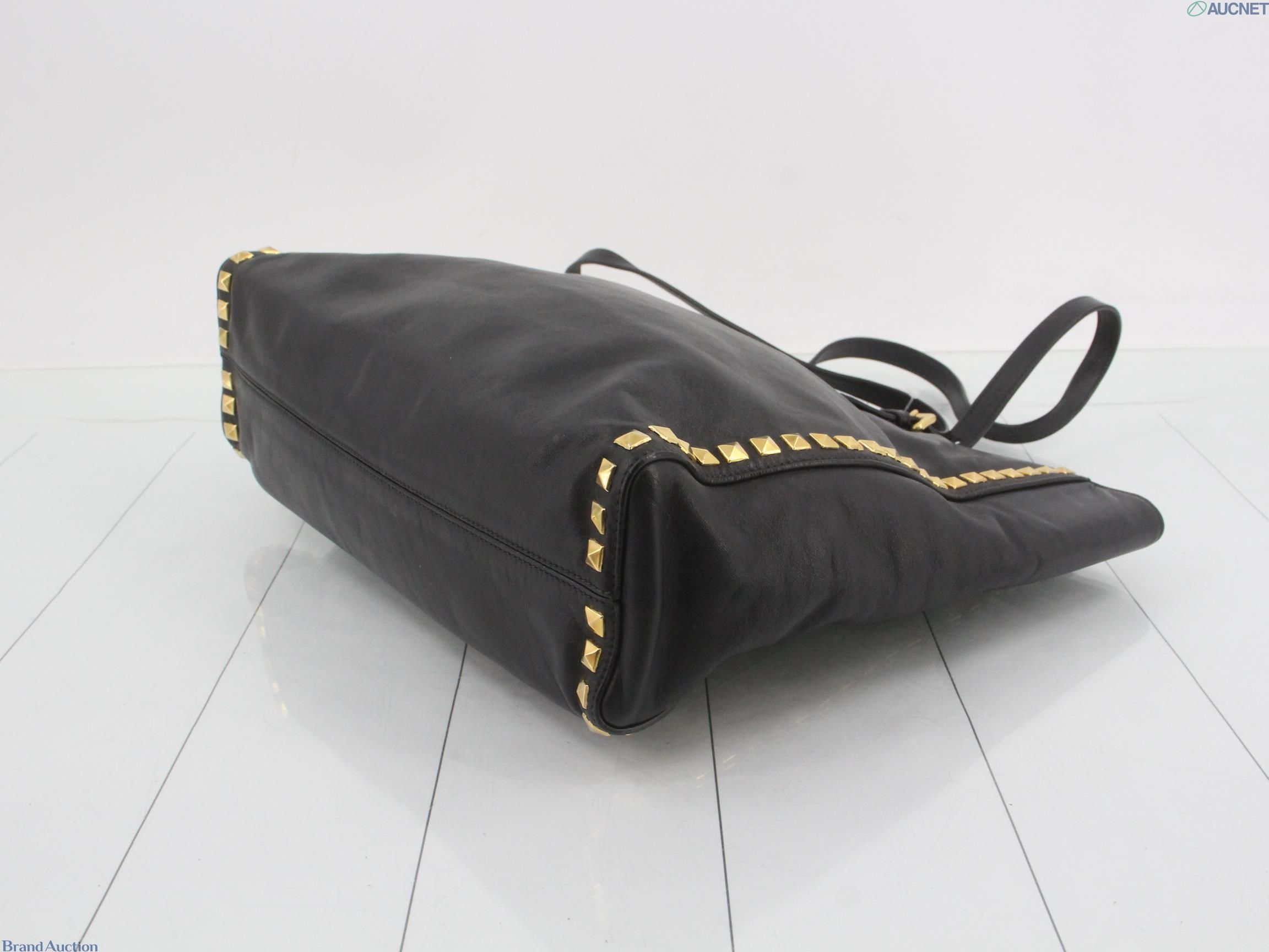 Studded Tote Bag, Leather — view 6