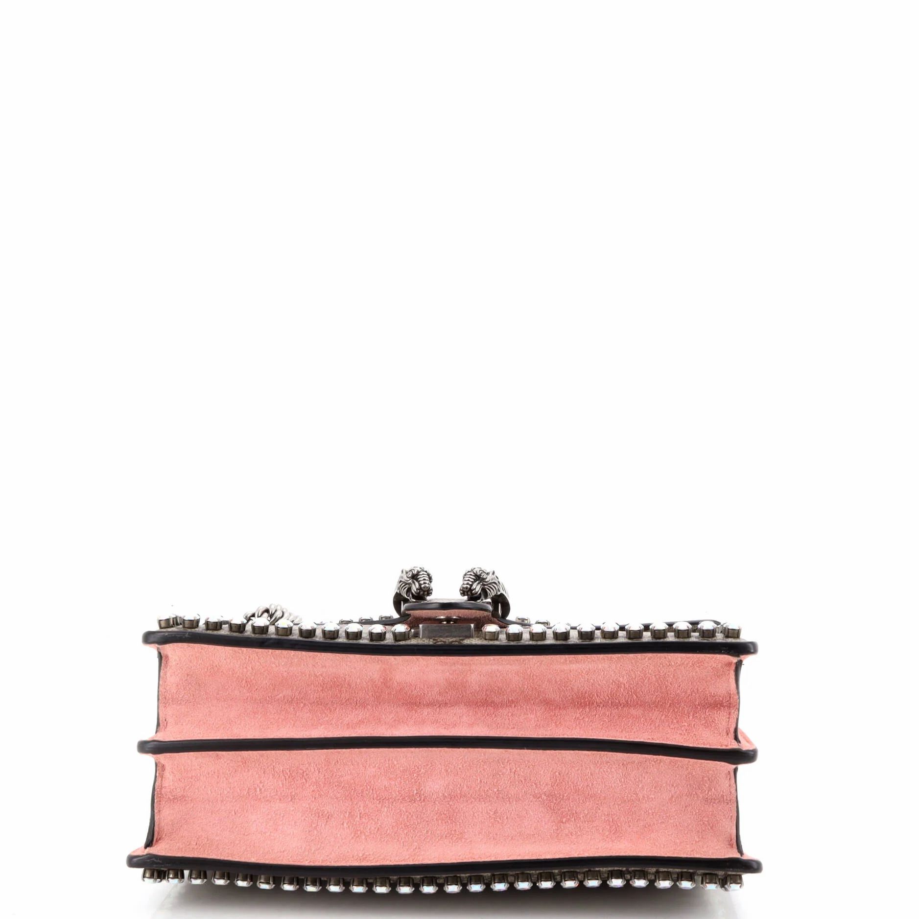 Dionysus Bag Crystal Embellished Gg Coated Canvas Small — view 4