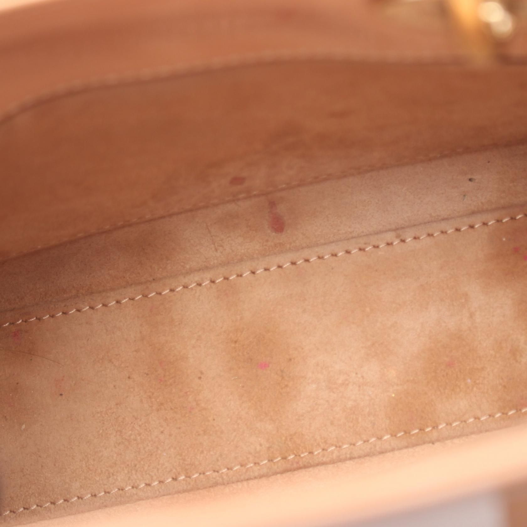 Lady Christian Dior Small 2-way Handbag Pink Patent Leather — view 5