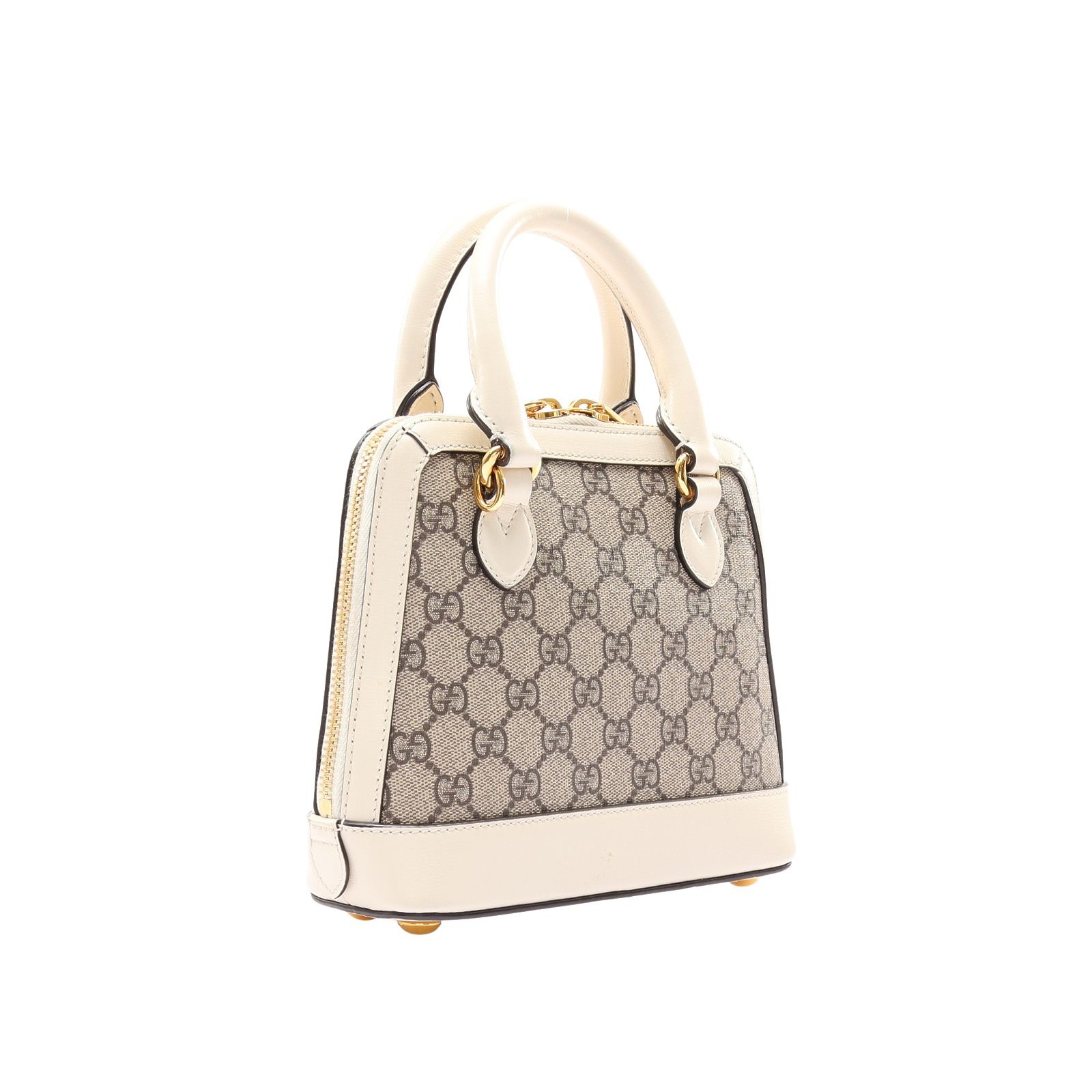 White Leather #640716, White — view 2
