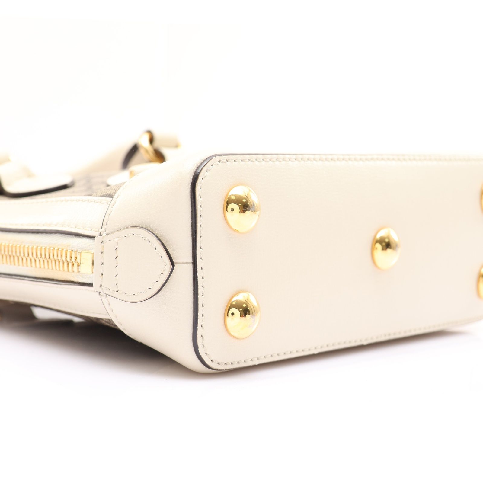 White Leather #640716, White — view 10