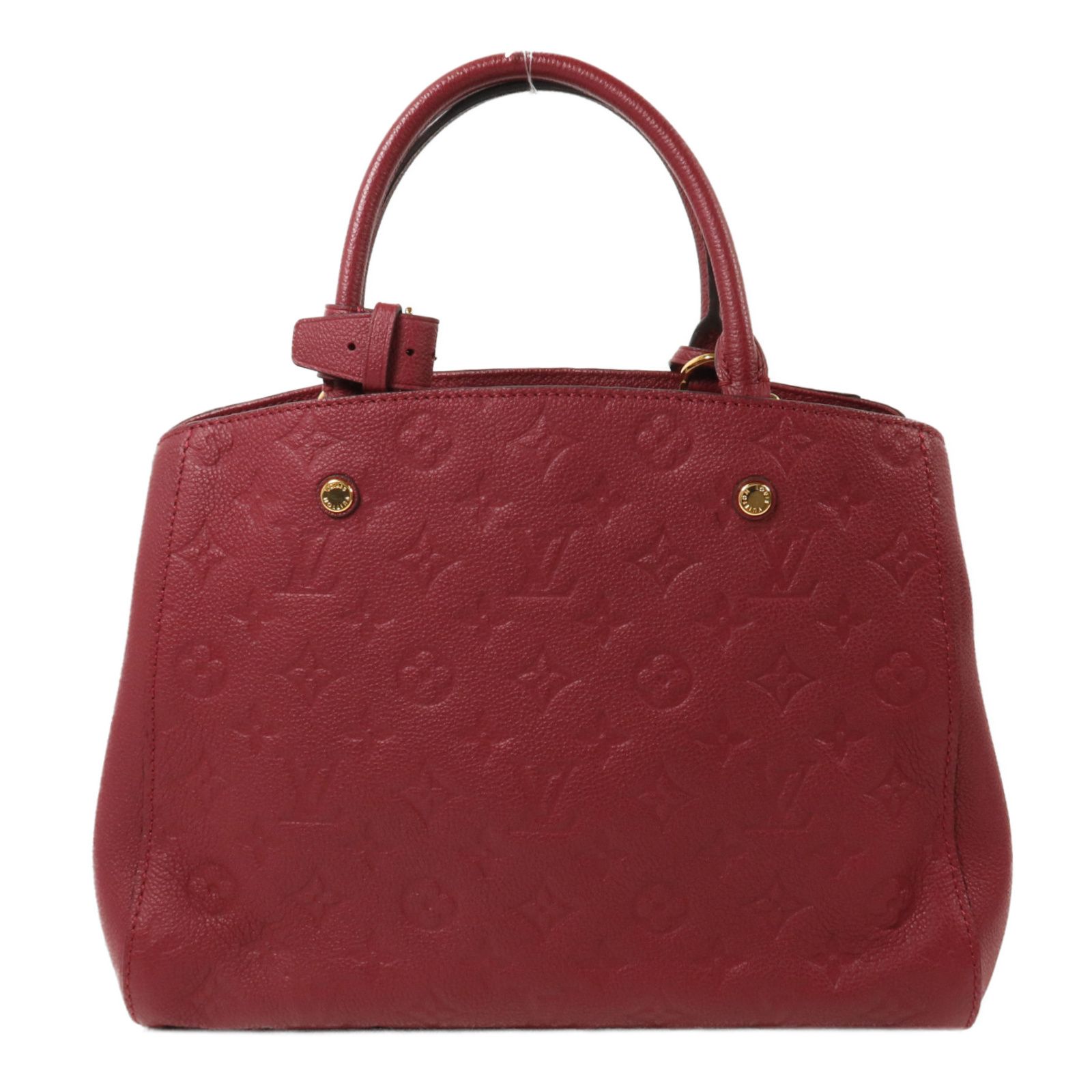Empreinte Montaigne Mm Hand-turn Shoulder Bag Bordeaux Purple 2way Shoulder Bag M 43258 — view 2