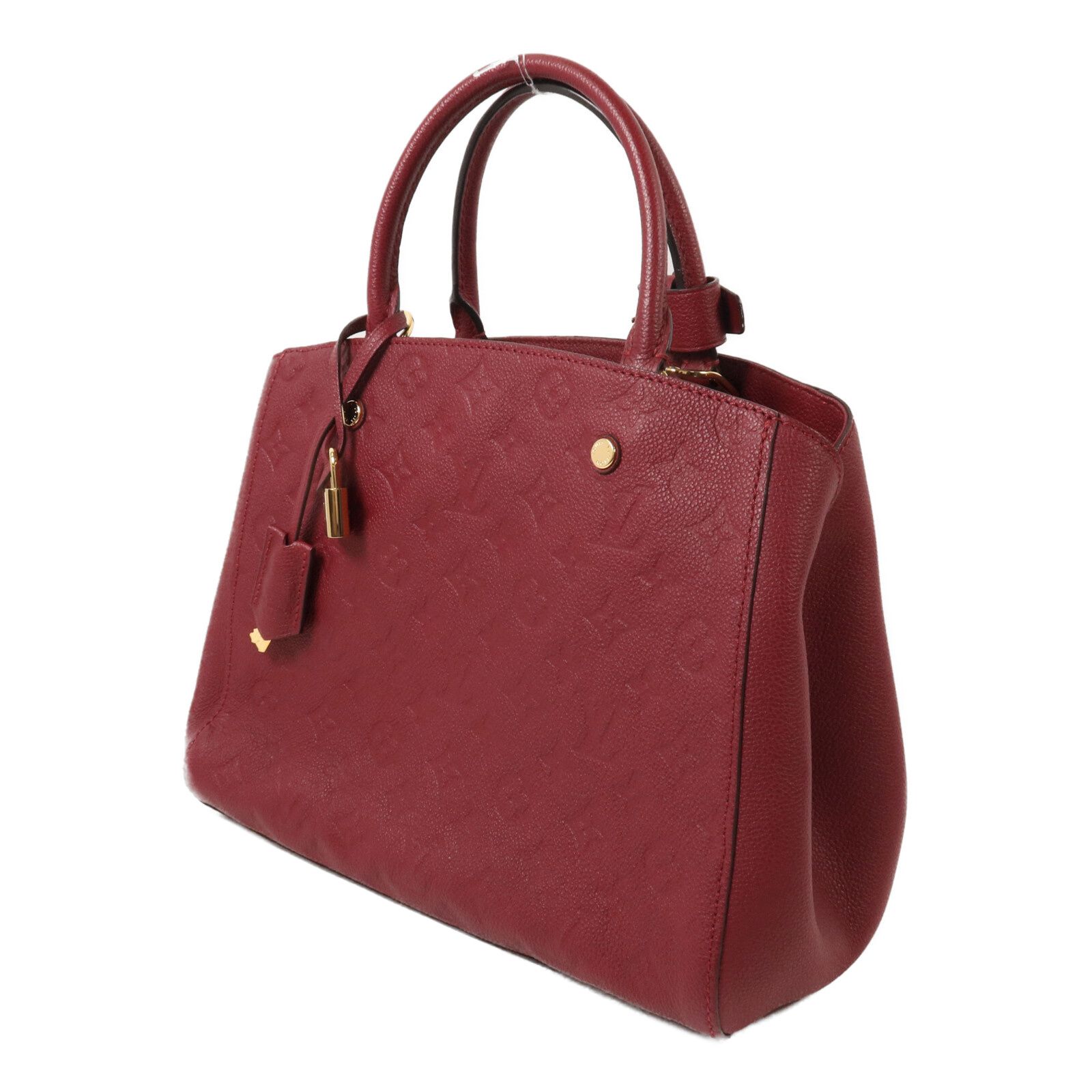 Empreinte Montaigne Mm Hand-turn Shoulder Bag Bordeaux Purple 2way Shoulder Bag M 43258 — view 3