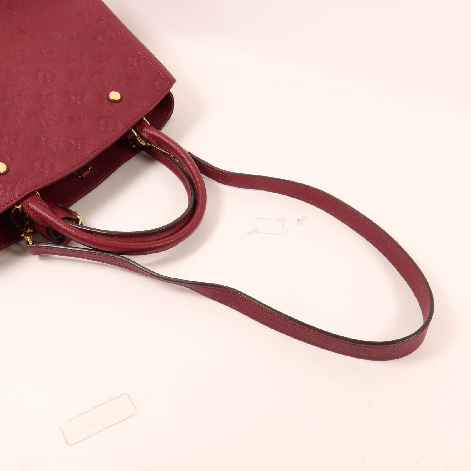 Empreinte Montaigne Mm Hand-turn Shoulder Bag Bordeaux Purple 2way Shoulder Bag M 43258 — view 8
