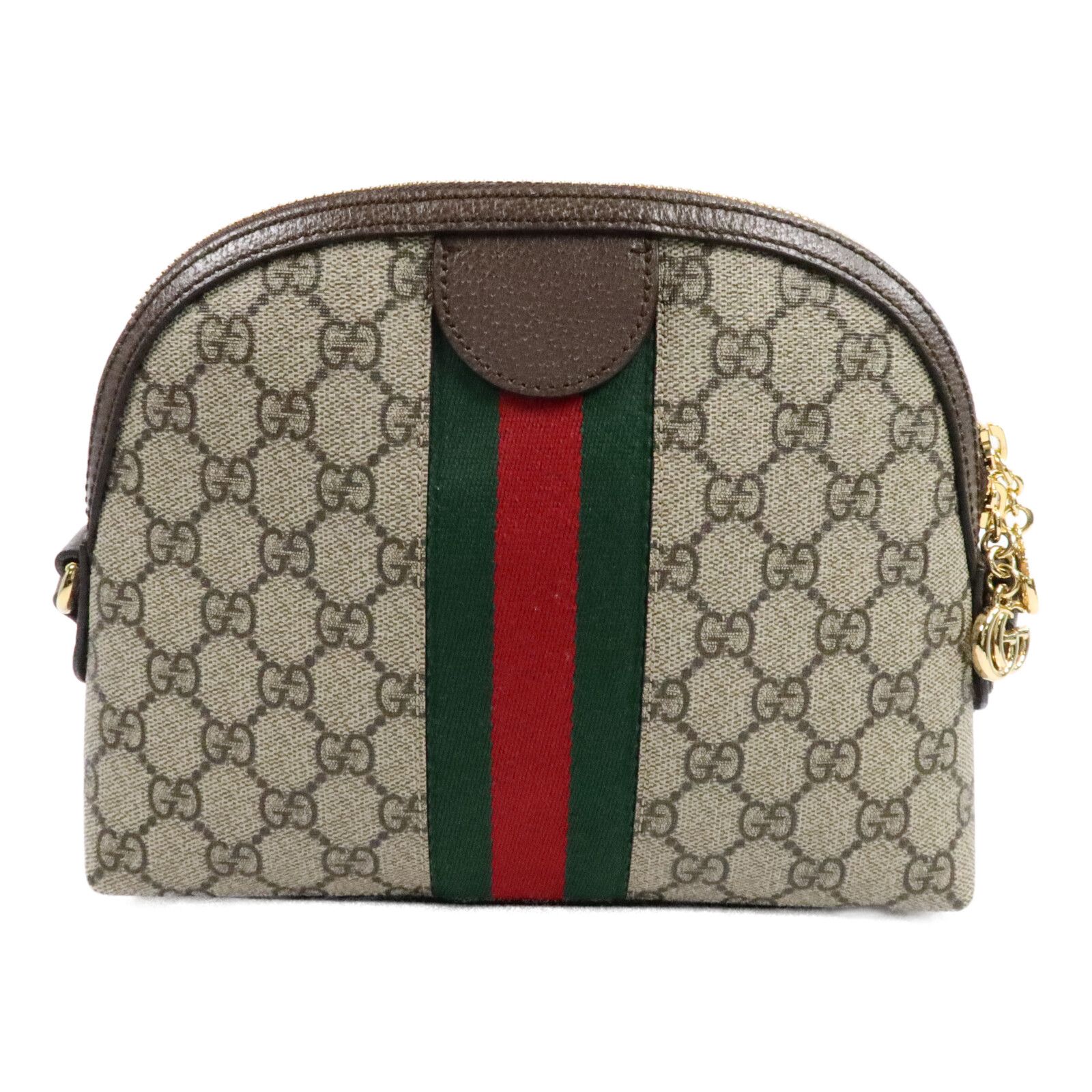 GG Supreme Small Ophidia Dome Shoulder Bag — view 2