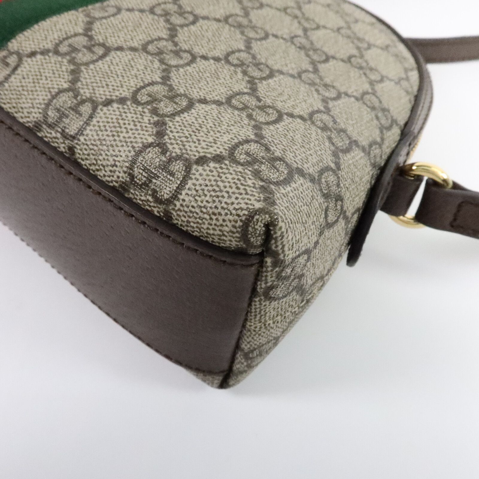 GG Supreme Small Ophidia Dome Shoulder Bag — view 12