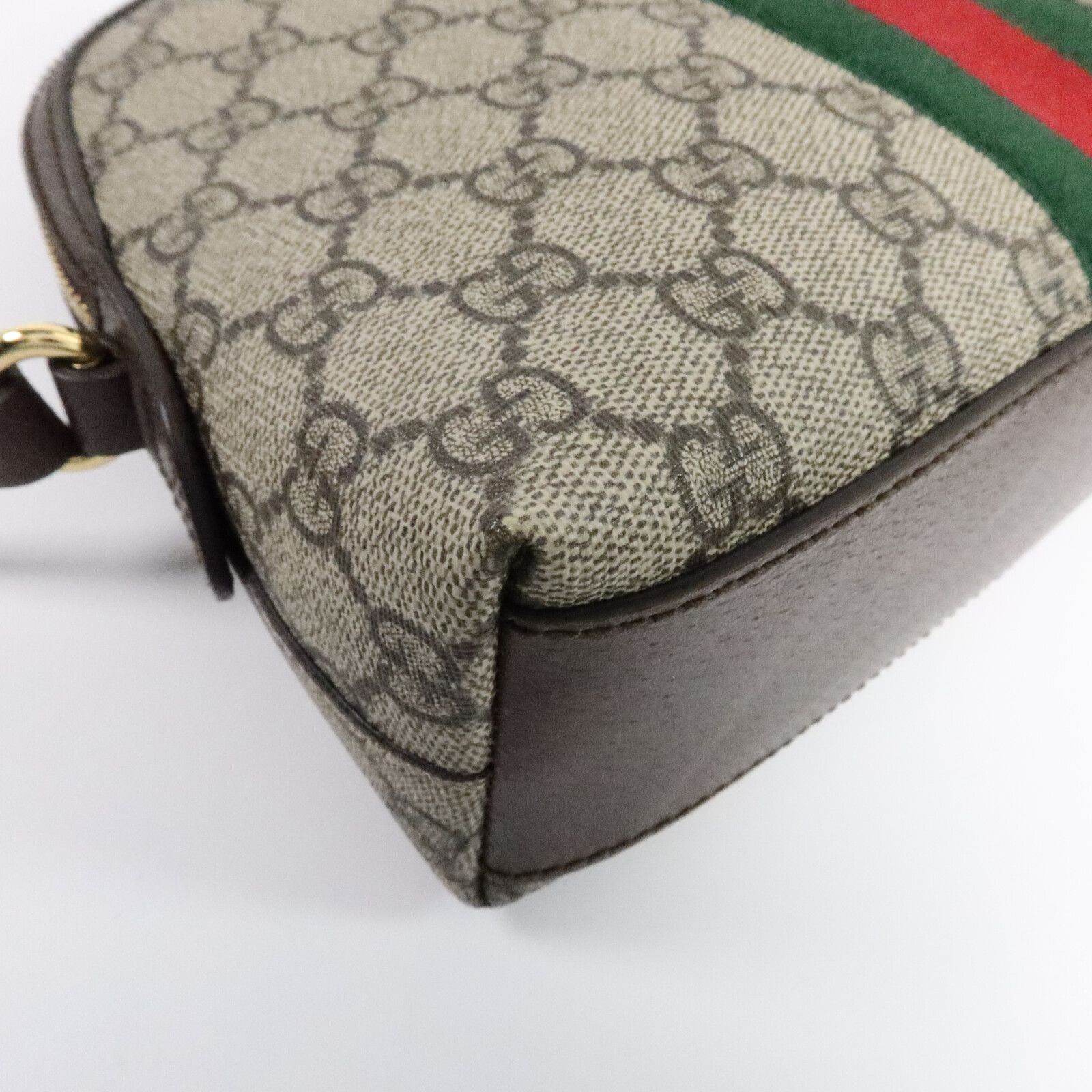 GG Supreme Small Ophidia Dome Shoulder Bag — view 15