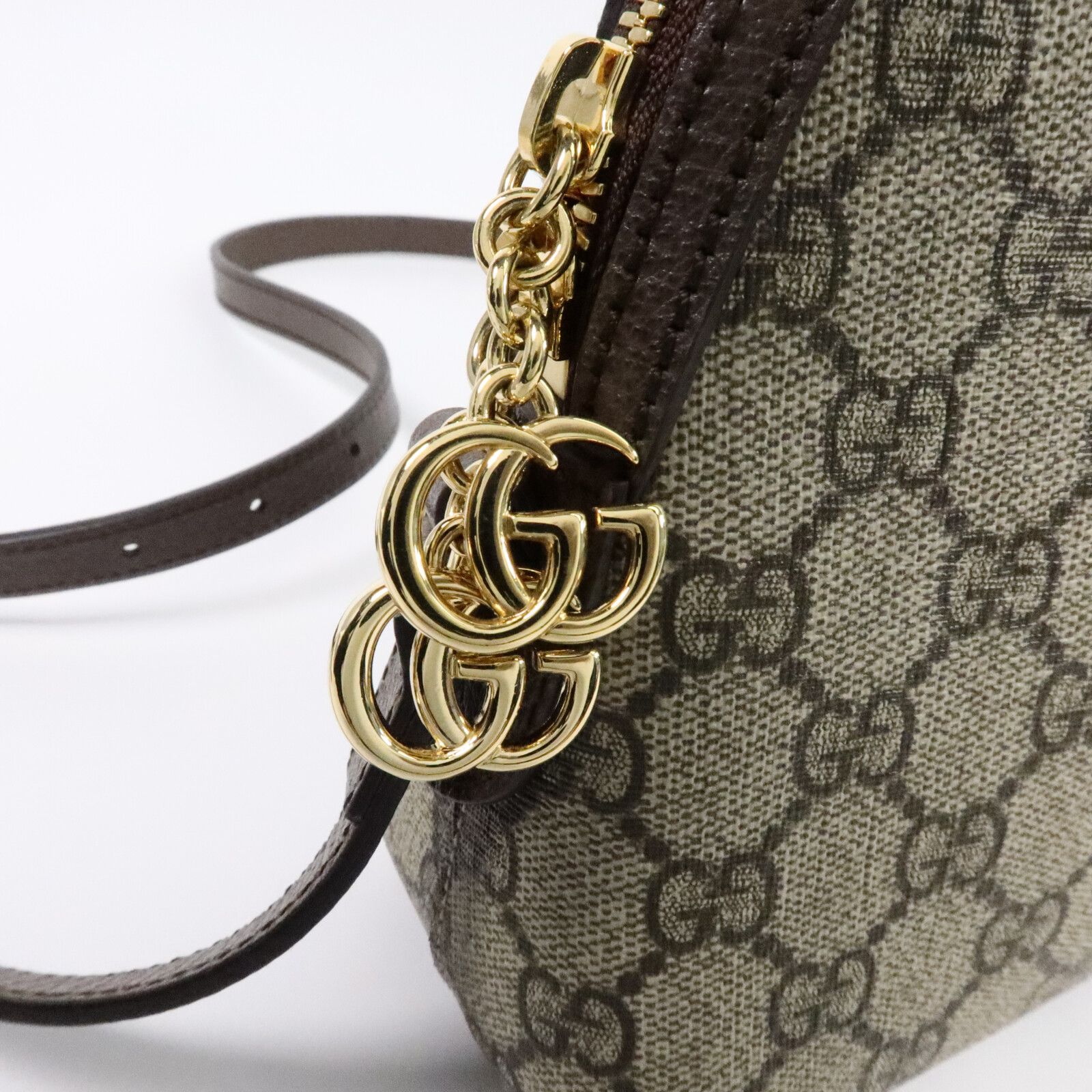 GG Supreme Small Ophidia Dome Shoulder Bag — view 7