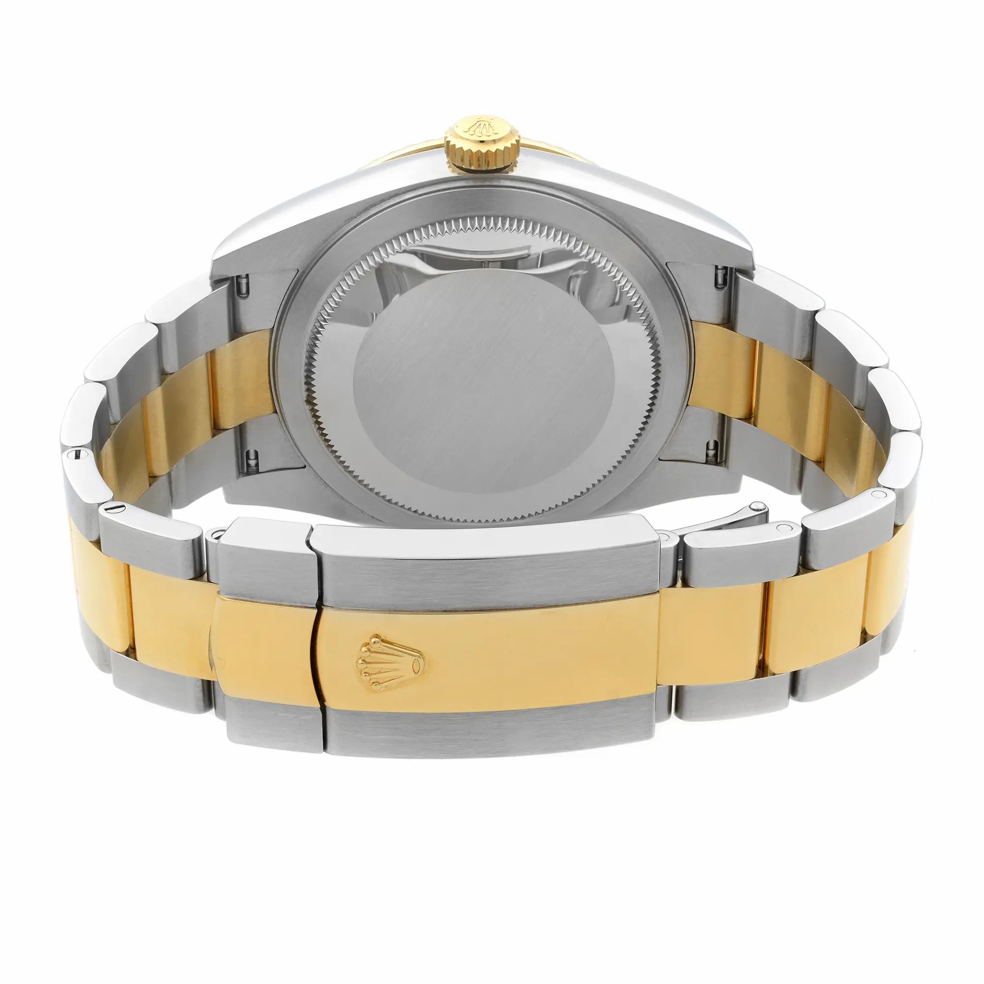 Sky-dweller Steel 18K Yellow Gold Black Dial Automatic Mens Watch 326933 — view 5