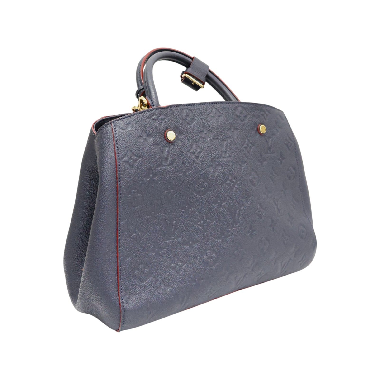 Montaigne Mm Shoulder Bag Empreinte Blue M 42746 — view 2