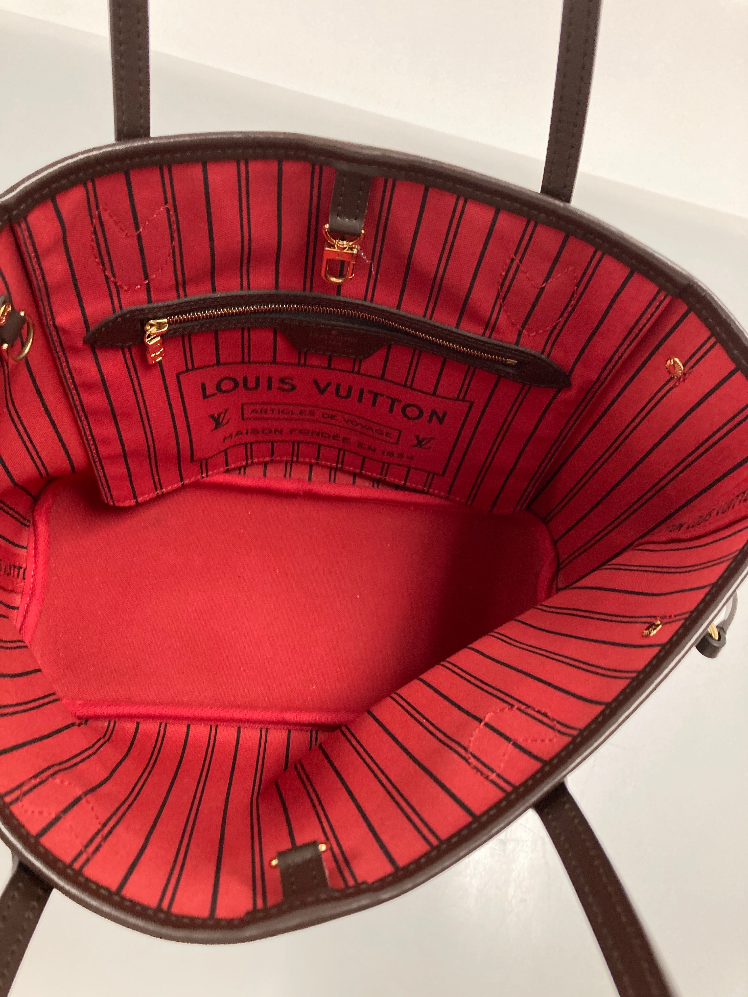 Neverfull NM PM, Damier Ebene — view 2
