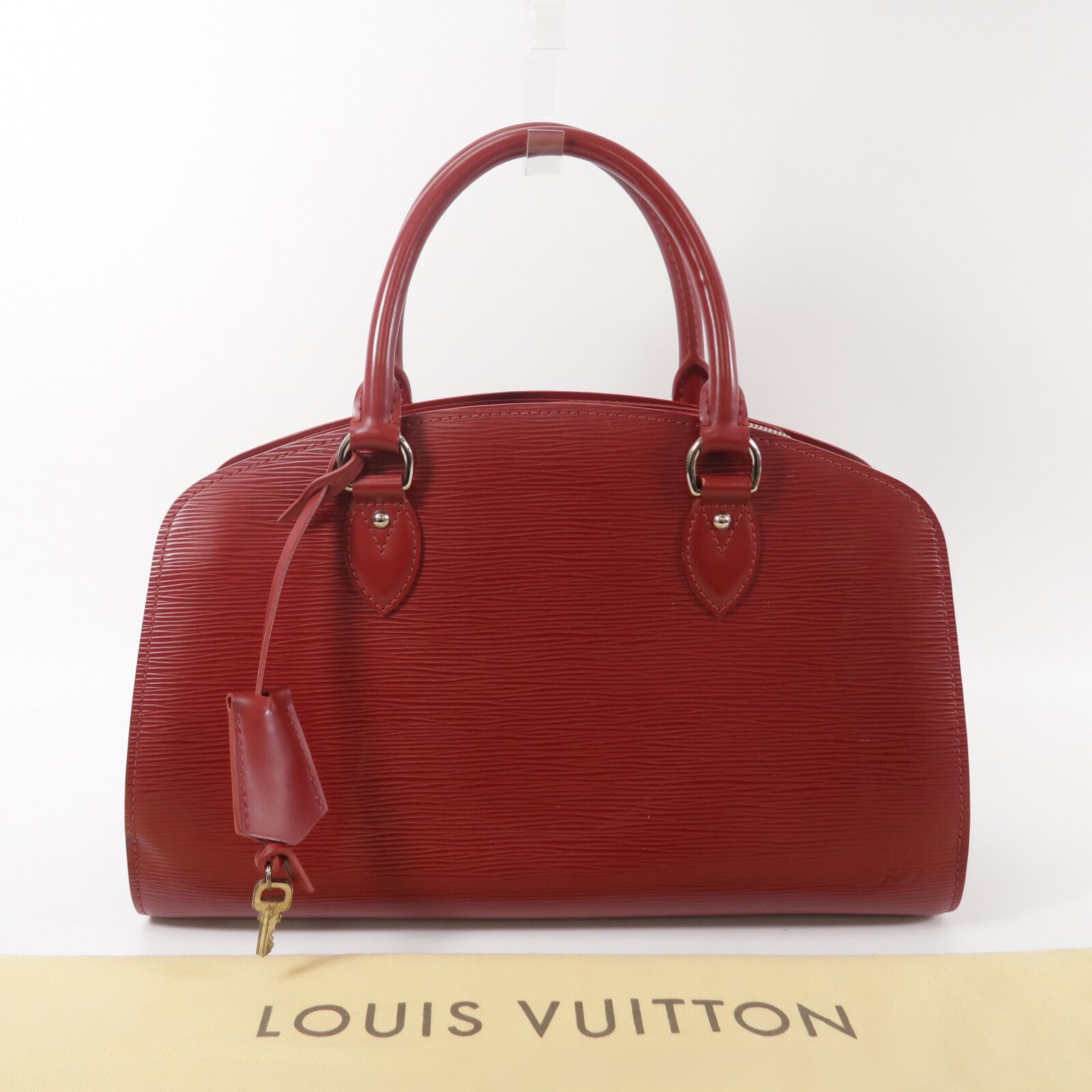 Epi Pont Neuf Pm Handbag Red Handbag M 5271m — view 11