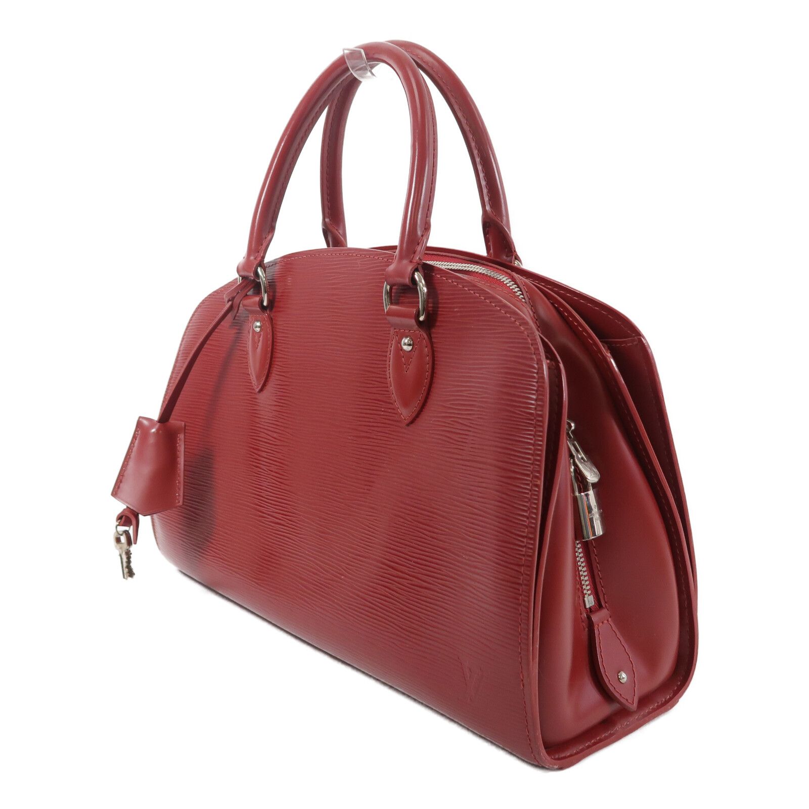 Epi Pont Neuf Pm Handbag Red Handbag M 5271m — view 3