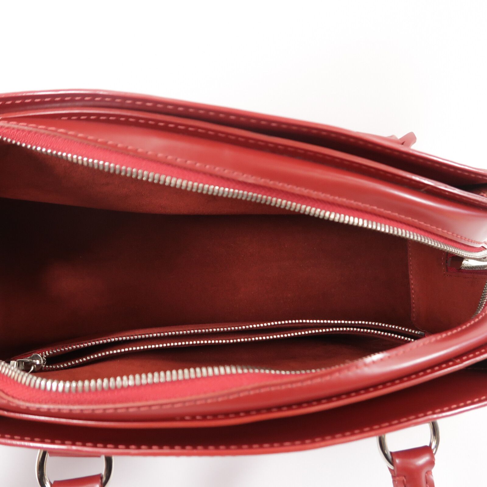 Epi Pont Neuf Pm Handbag Red Handbag M 5271m — view 5