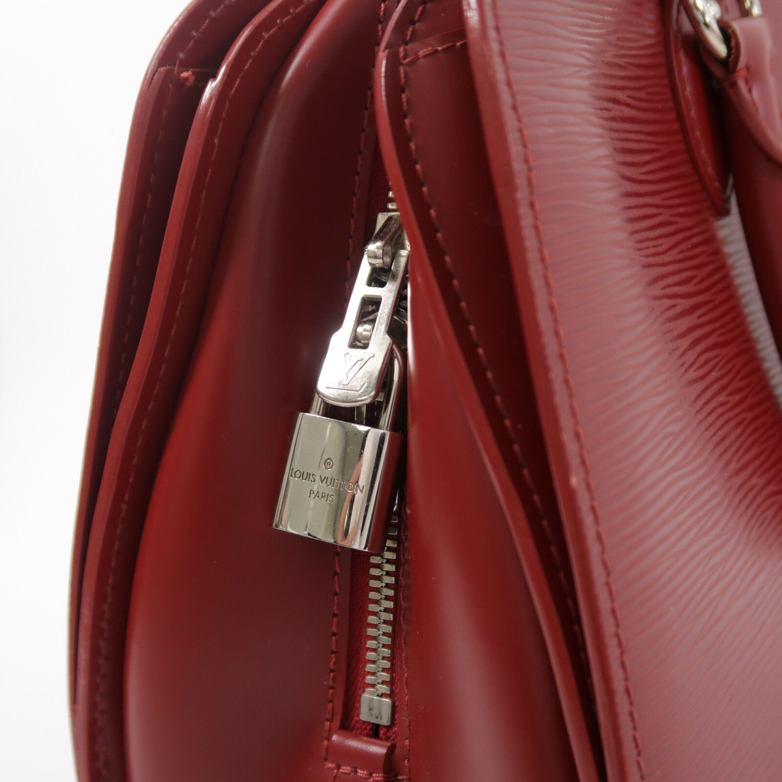 Epi Pont Neuf Pm Handbag Red Handbag M 5271m — view 8
