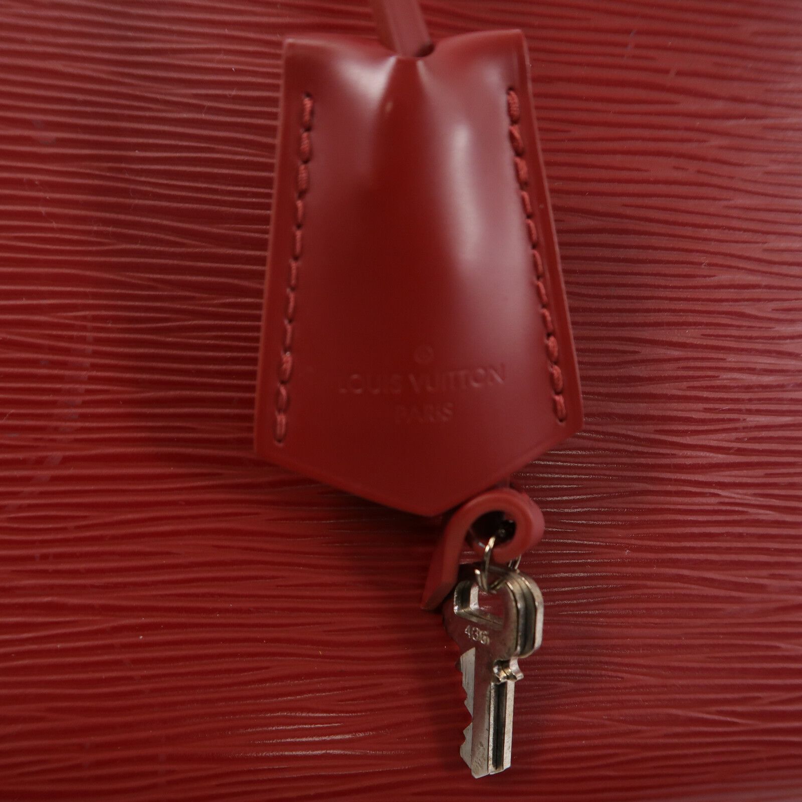 Epi Pont Neuf Pm Handbag Red Handbag M 5271m — view 9