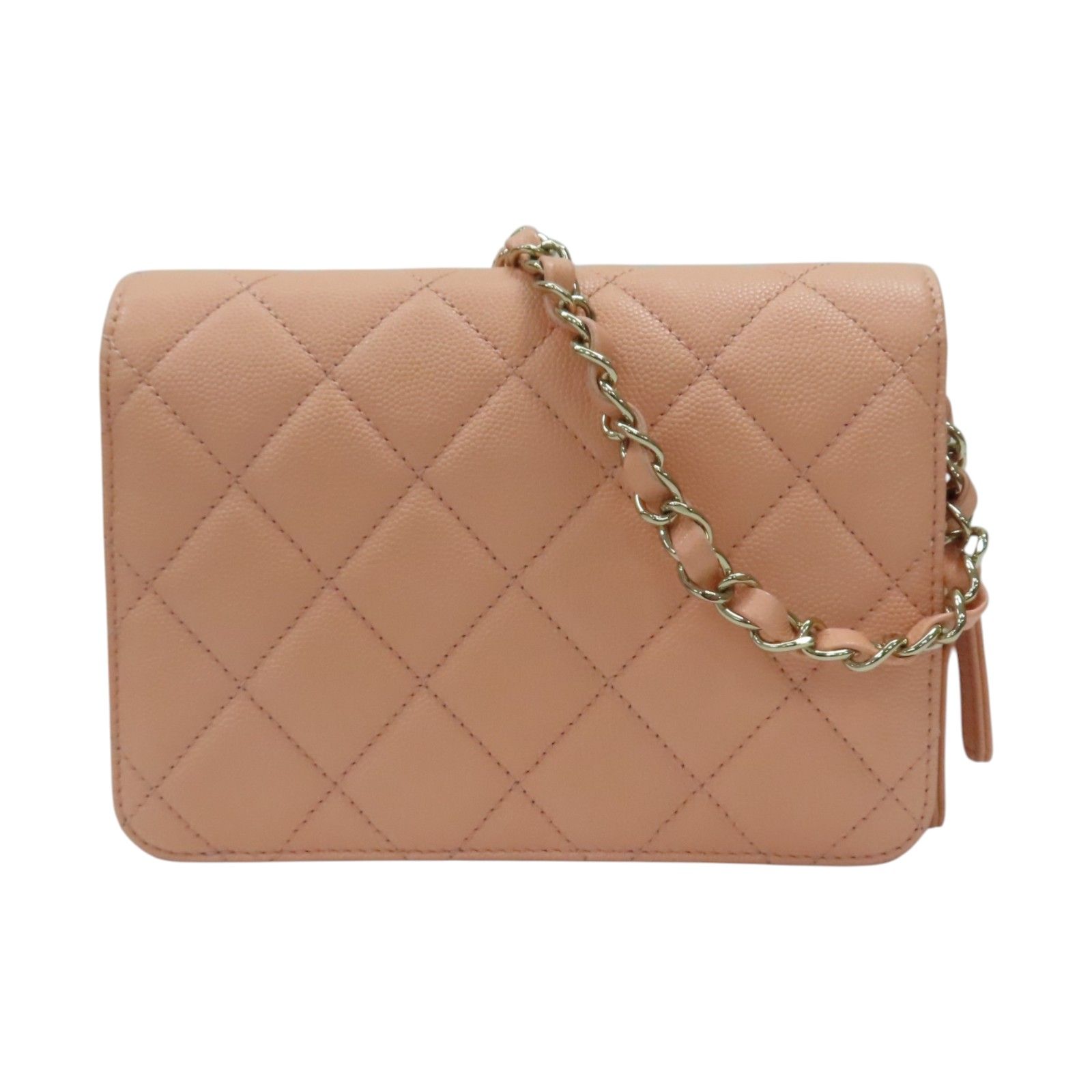 Mini Caviar Like A Wallet Flap Bag — view 2