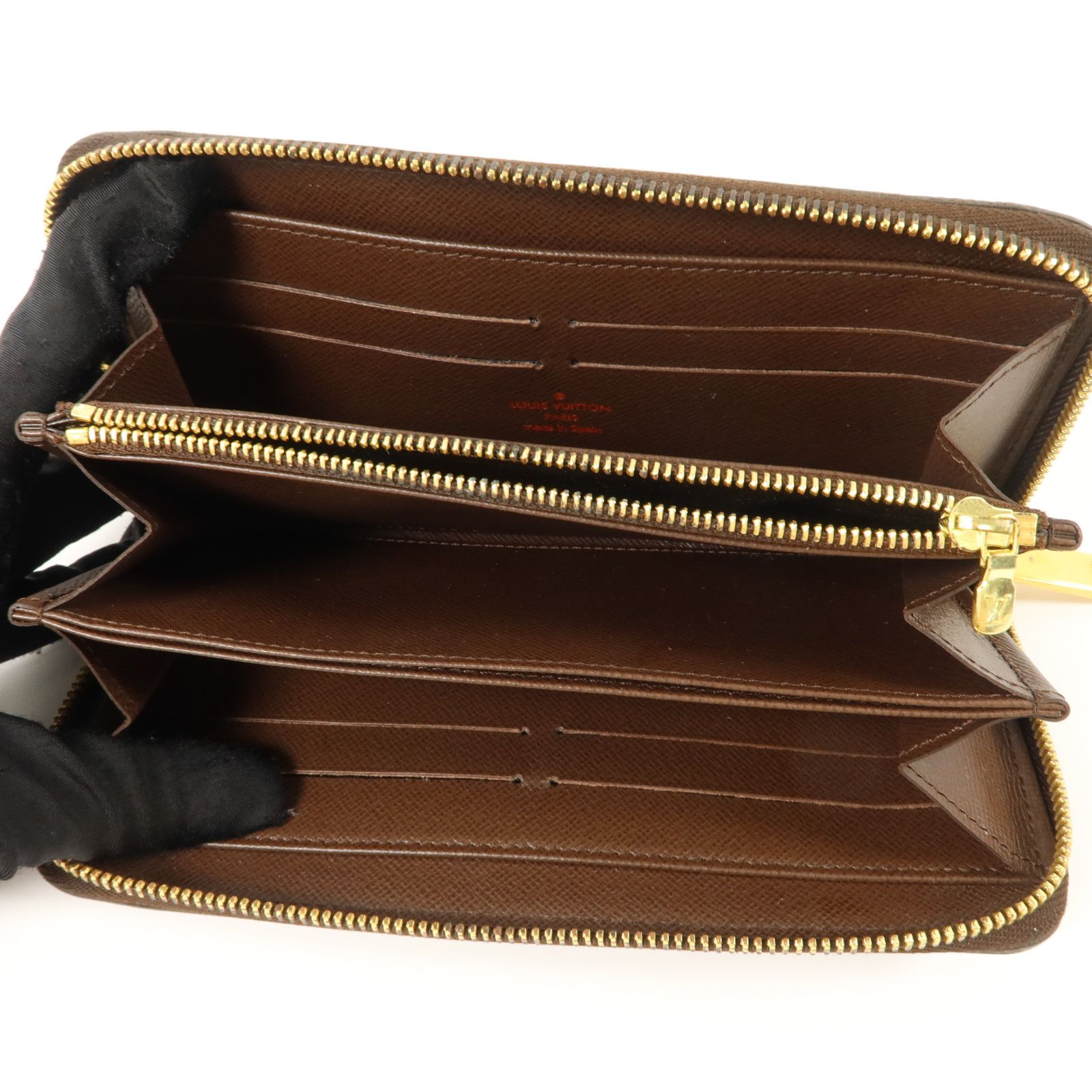 Zippy Wallet, Damier Ebene — view 5