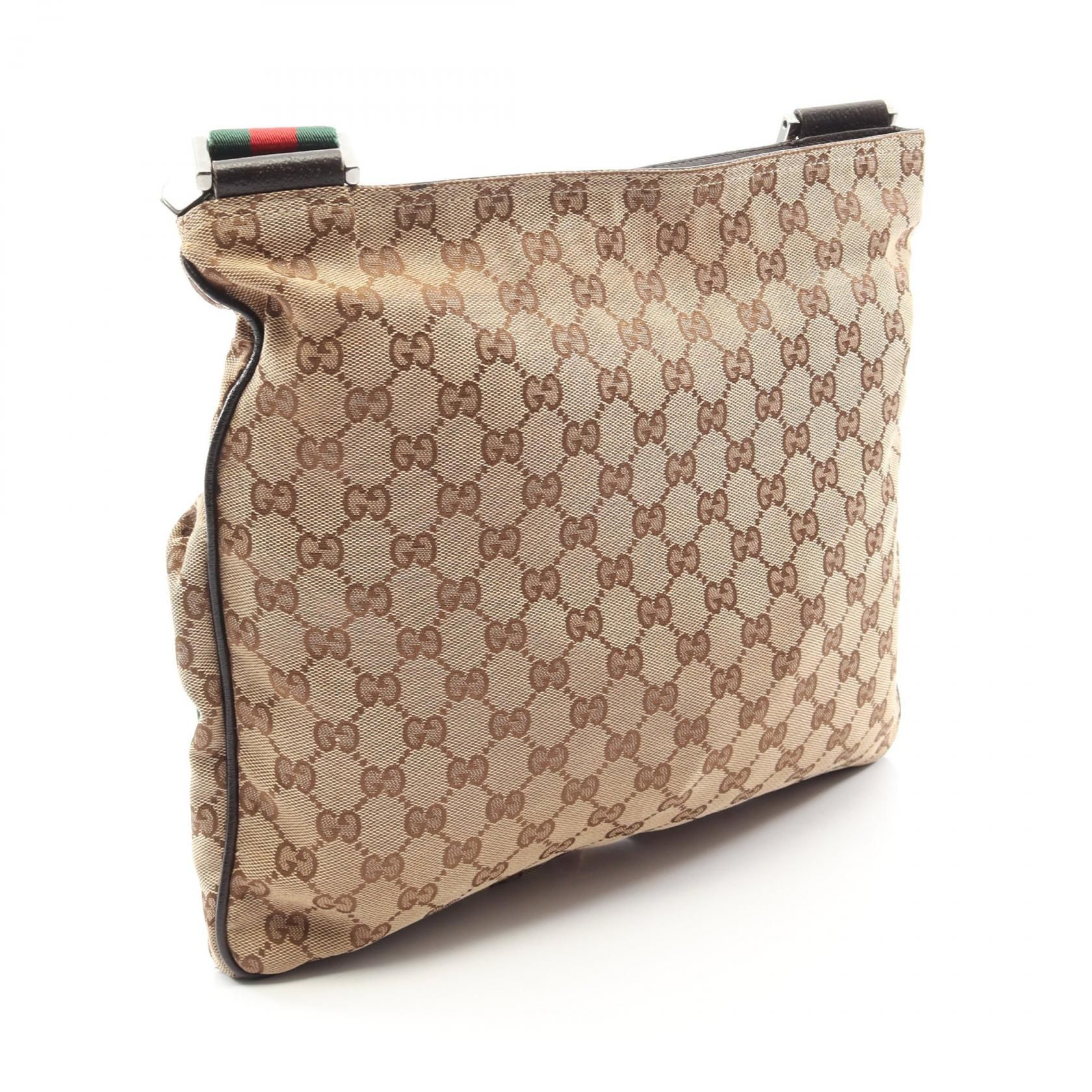 GG Canvas Web Double Pocket Crossbody Bag — view 2