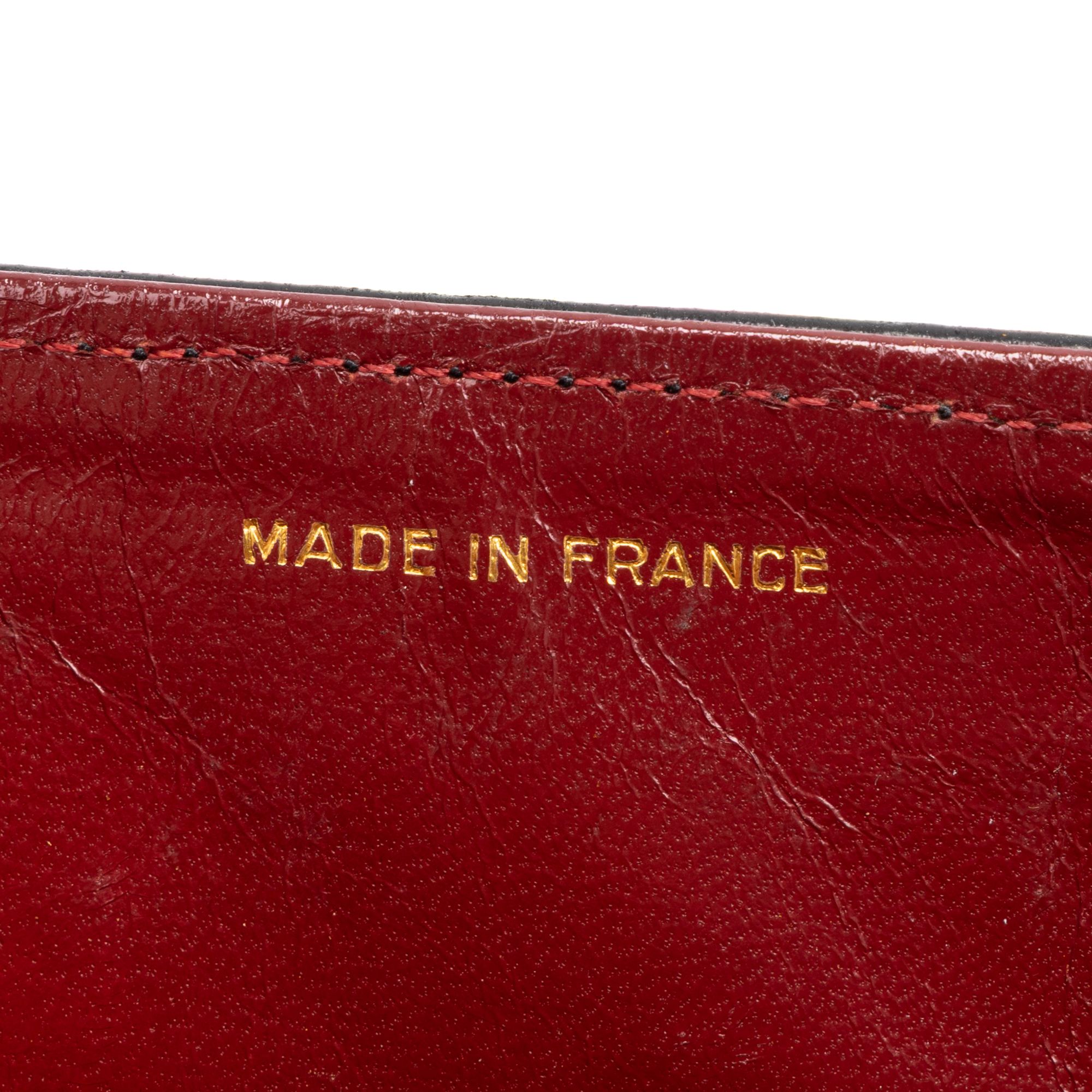 Paris Mini Double Flap Quilted Lambskin Leather — view 9