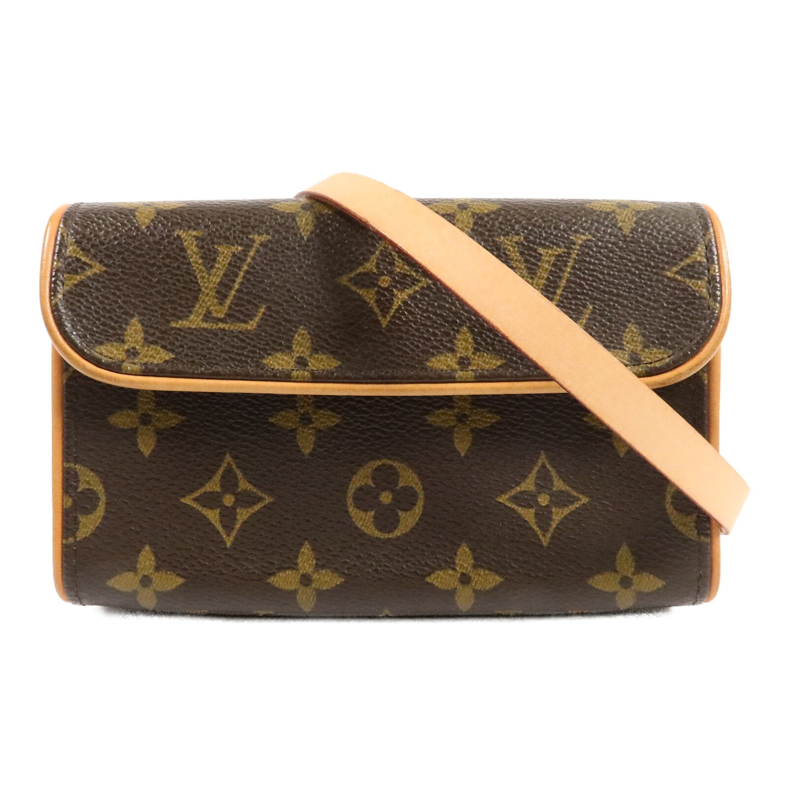 Monogram Pochette Florentine Brown Waist Bag Body Bag M 51855