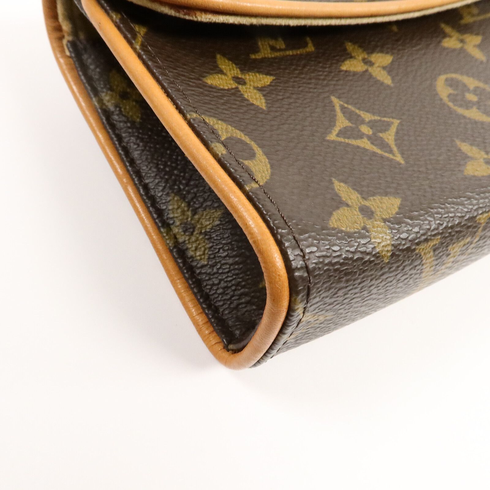 Monogram Pochette Florentine Brown Waist Bag Body Bag M 51855 — view 12