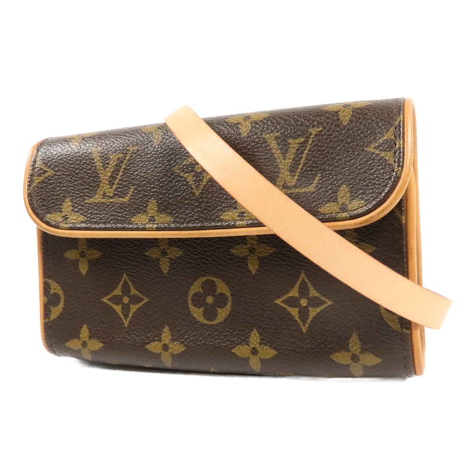 Monogram Pochette Florentine Brown Waist Bag Body Bag M 51855 — view 3