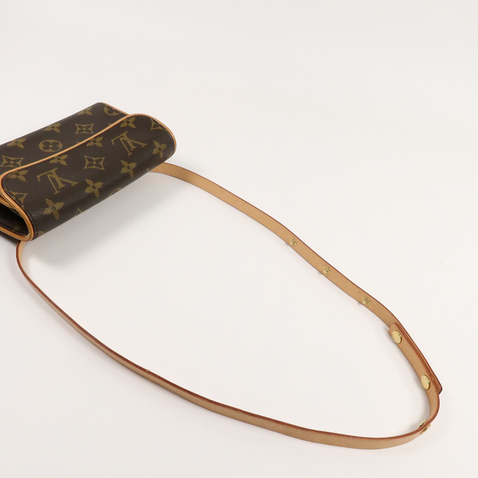 Monogram Pochette Florentine Brown Waist Bag Body Bag M 51855 — view 10