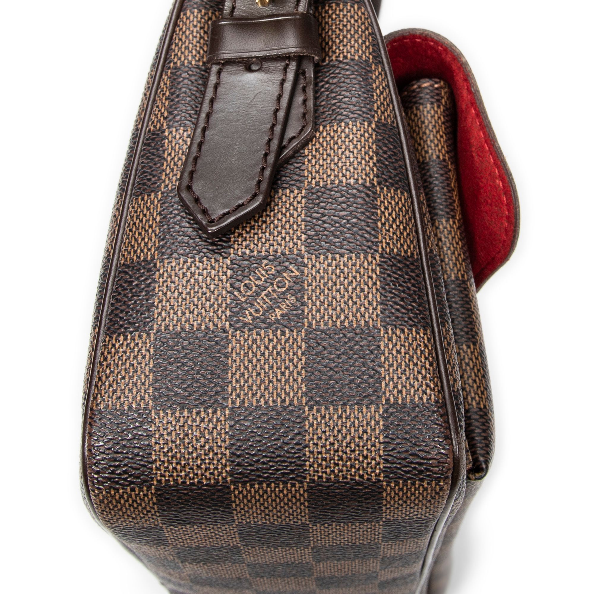 Ravello Long Strap GM Brown Damier Ebene Golden Brass — view 7