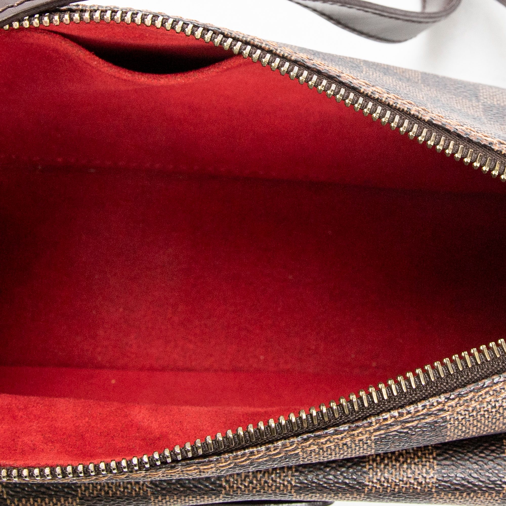 Ravello Long Strap GM Brown Damier Ebene Golden Brass — view 9