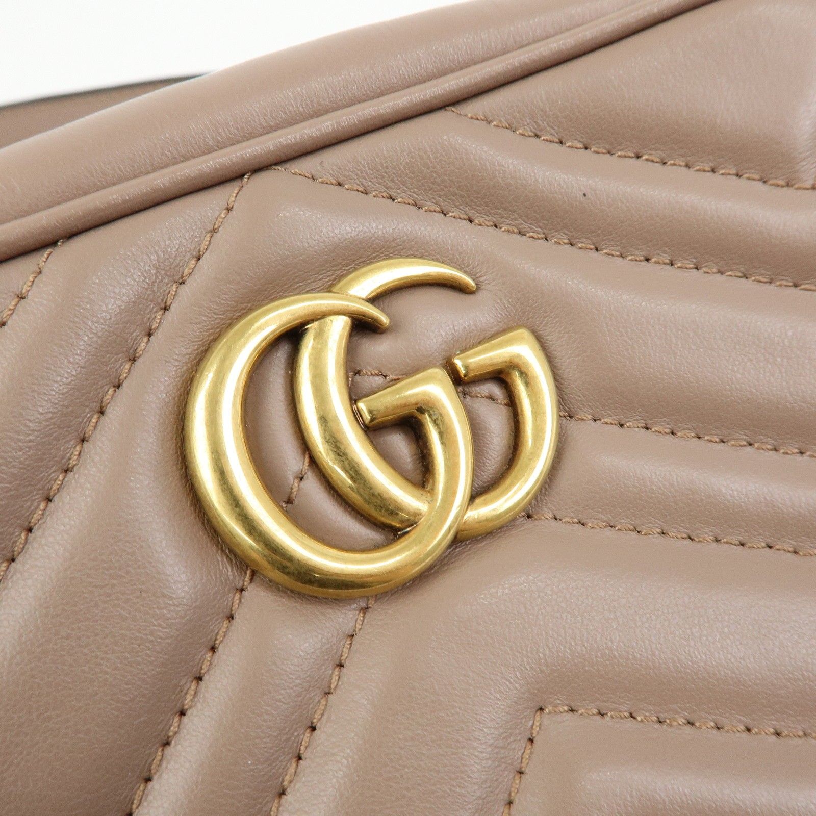 Mini Leather GG Marmont Camera — view 14