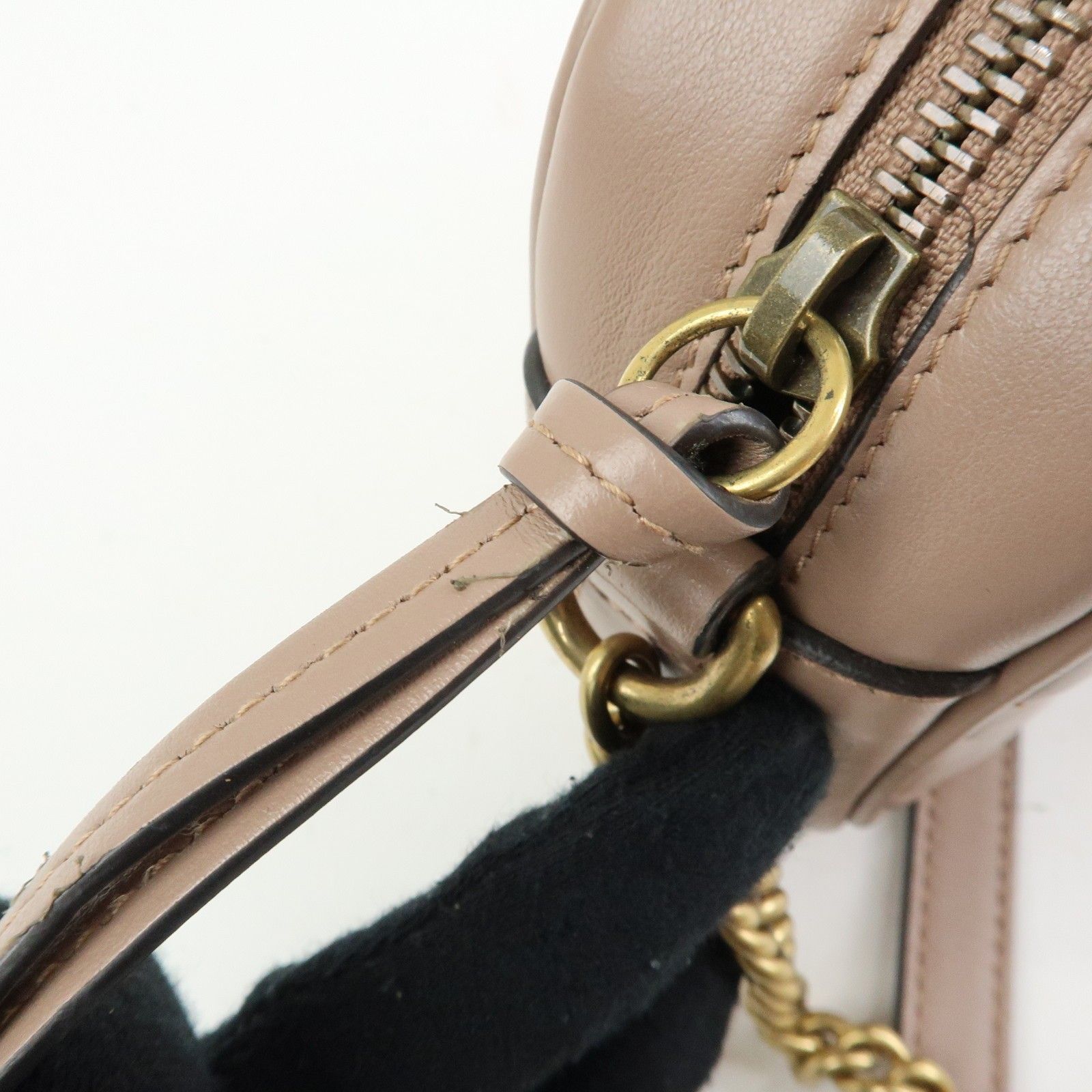 Mini Leather GG Marmont Camera — view 16