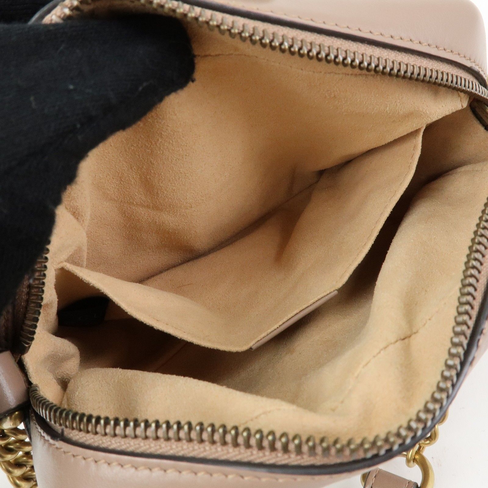 Mini Leather GG Marmont Camera — view 19