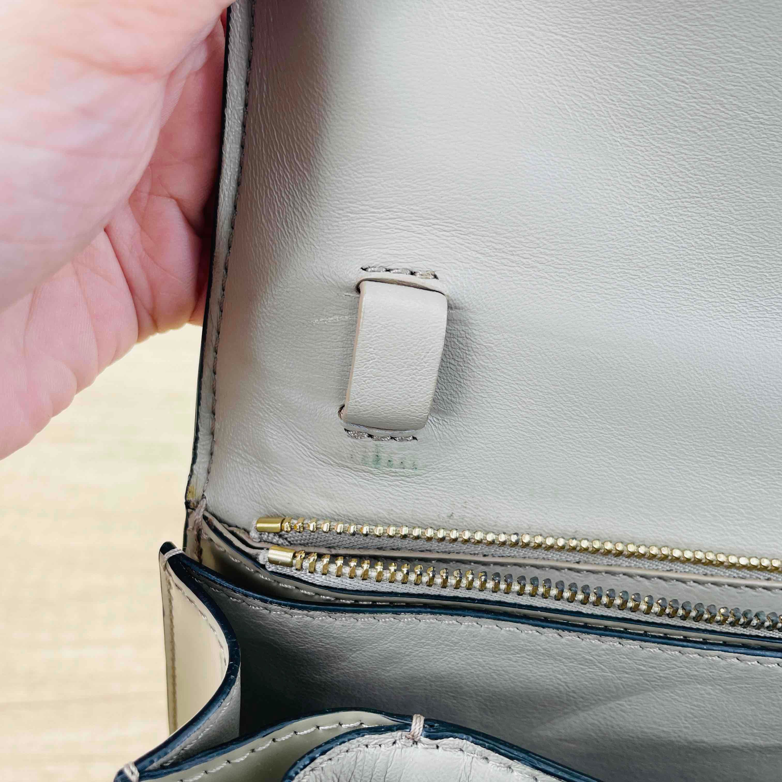 Medium Patent Leather Box Bag — view 15