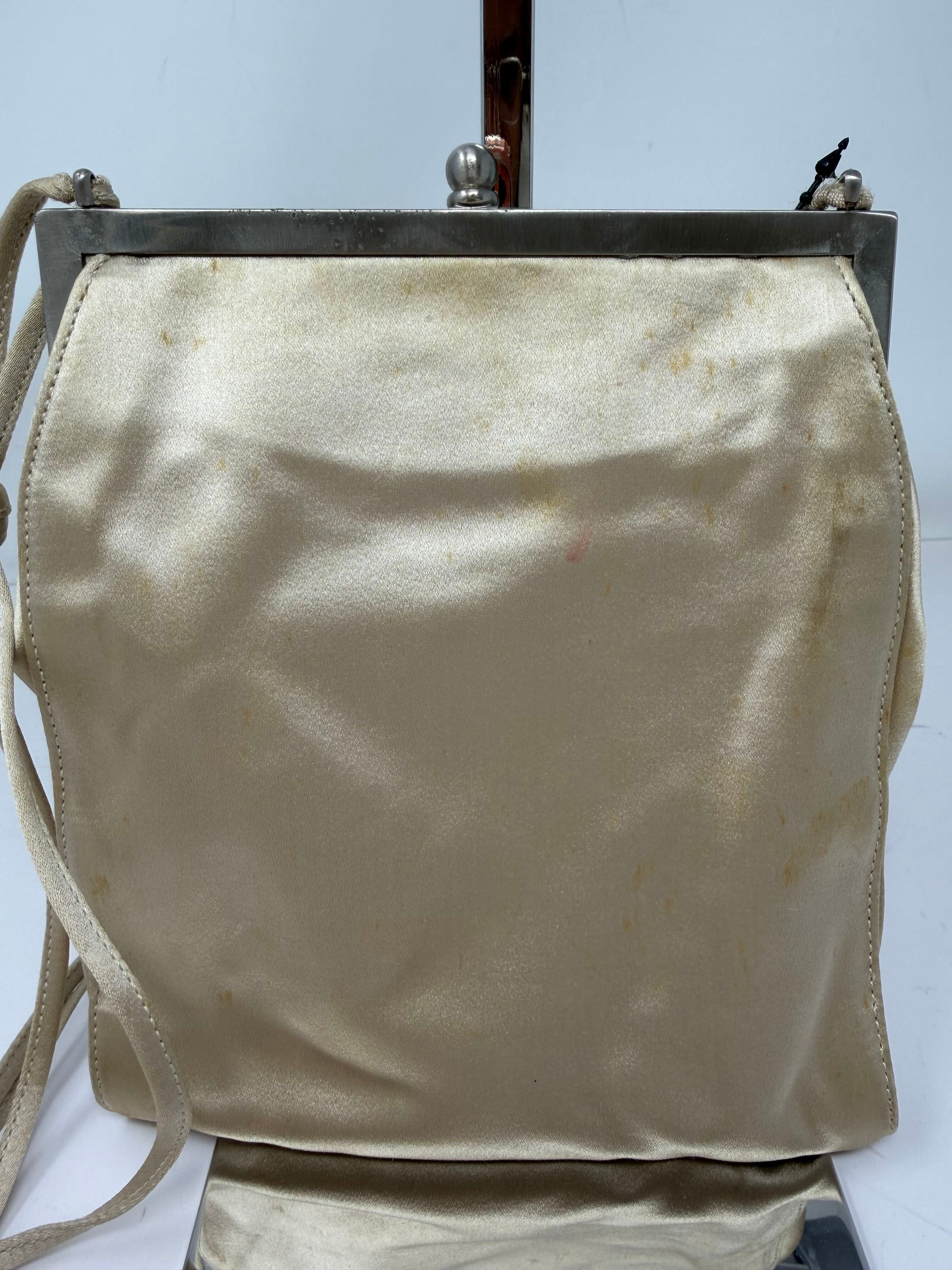 Satin Gusseted Shoulder Bag — view 2