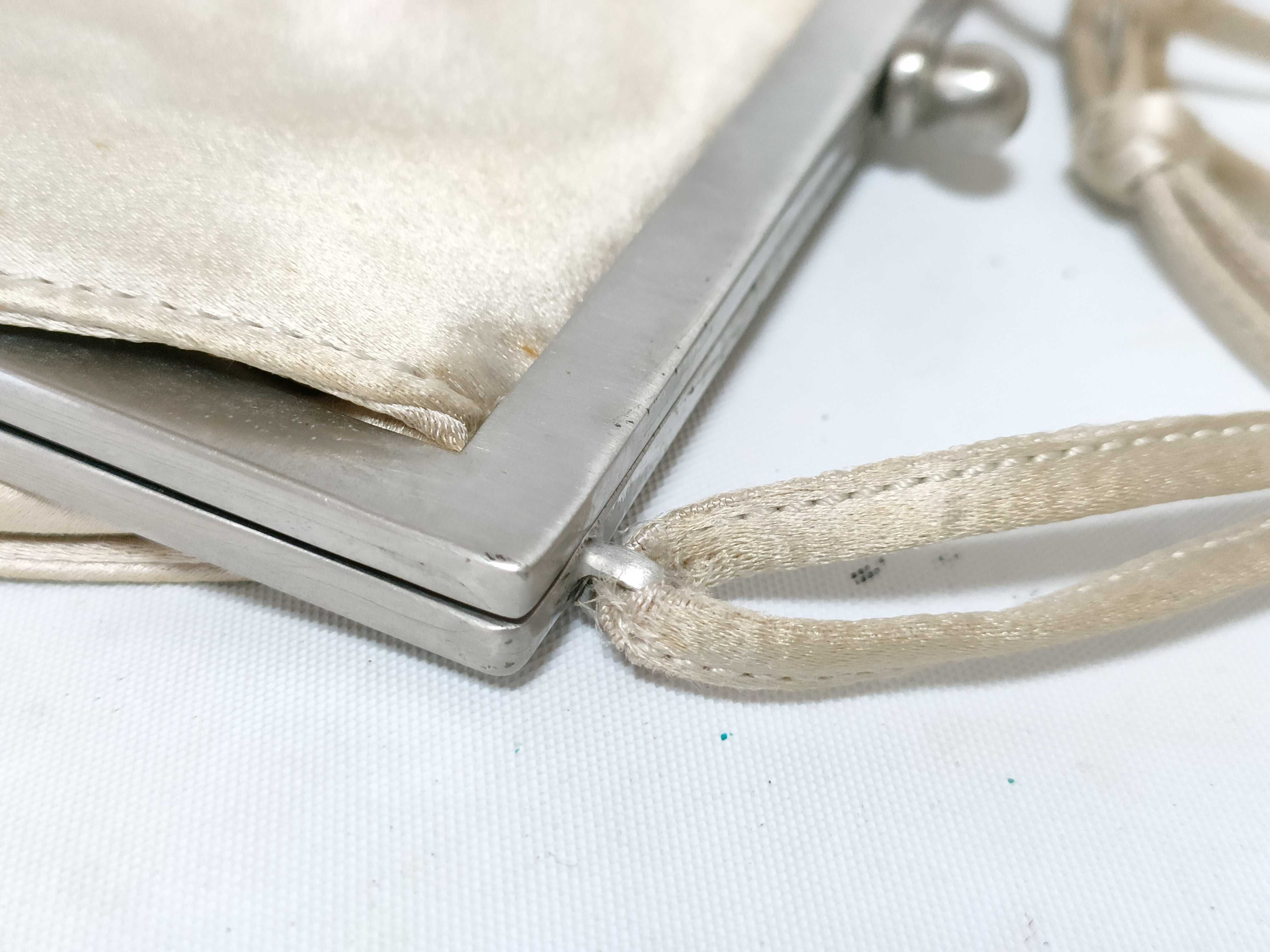 Satin Gusseted Shoulder Bag — view 7
