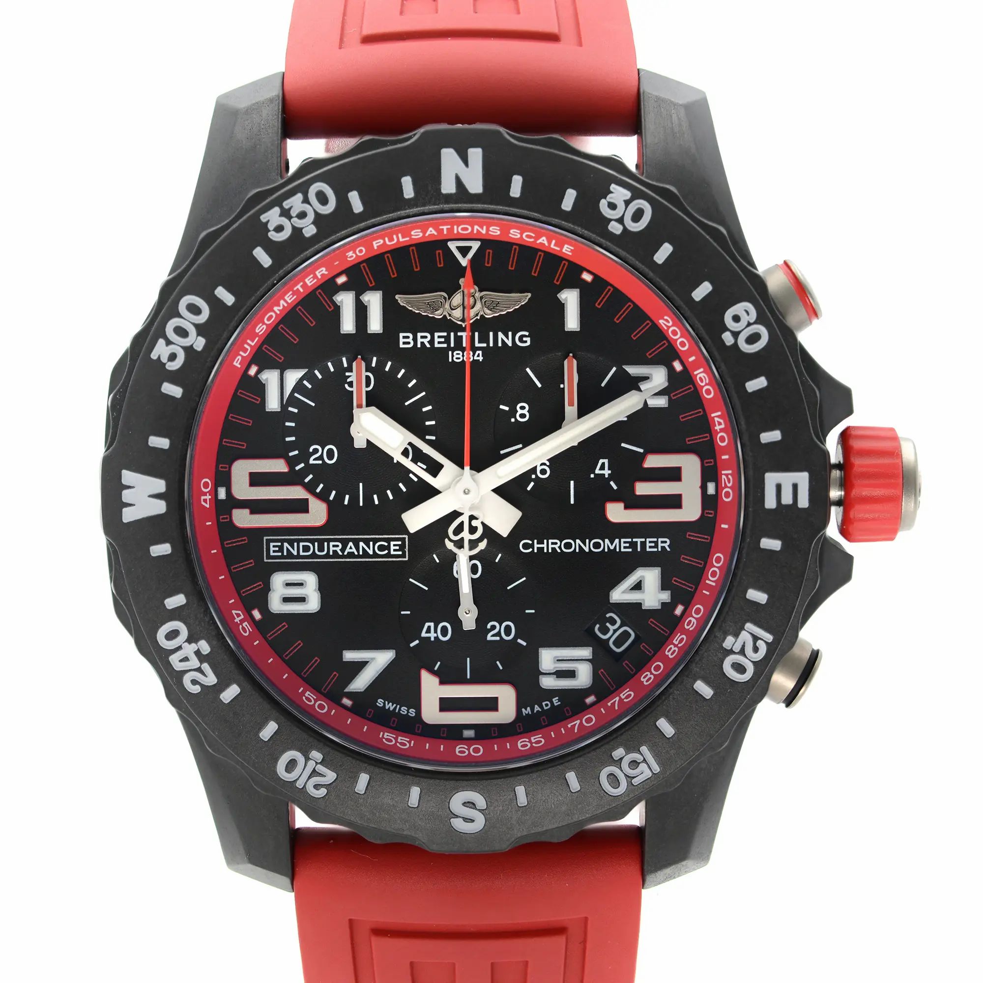 Endurance Pro Breitlight Red Black Dial Quartz Men Watch X82310D91B1S1