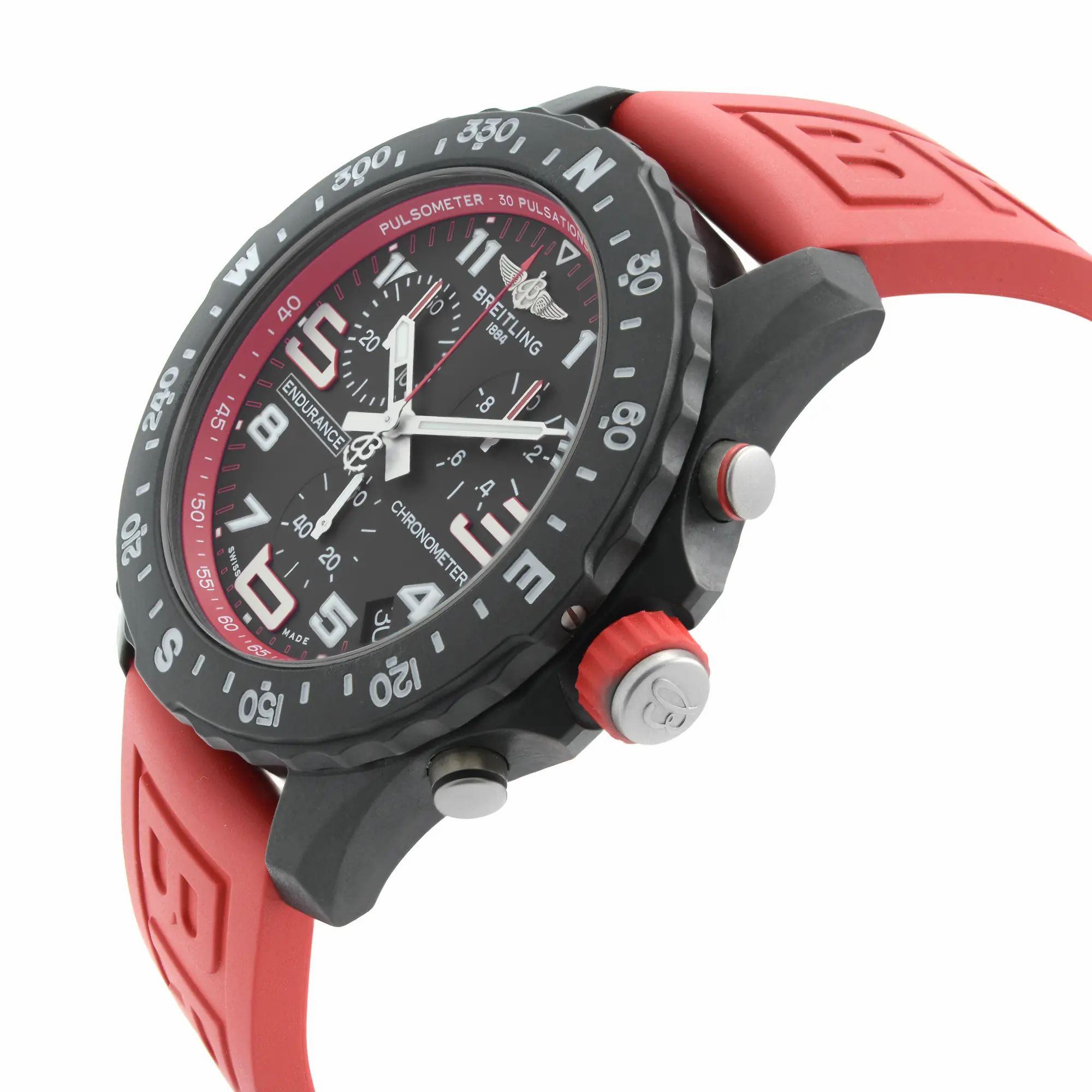 Endurance Pro Breitlight Red Black Dial Quartz Men Watch X82310D91B1S1 — view 3