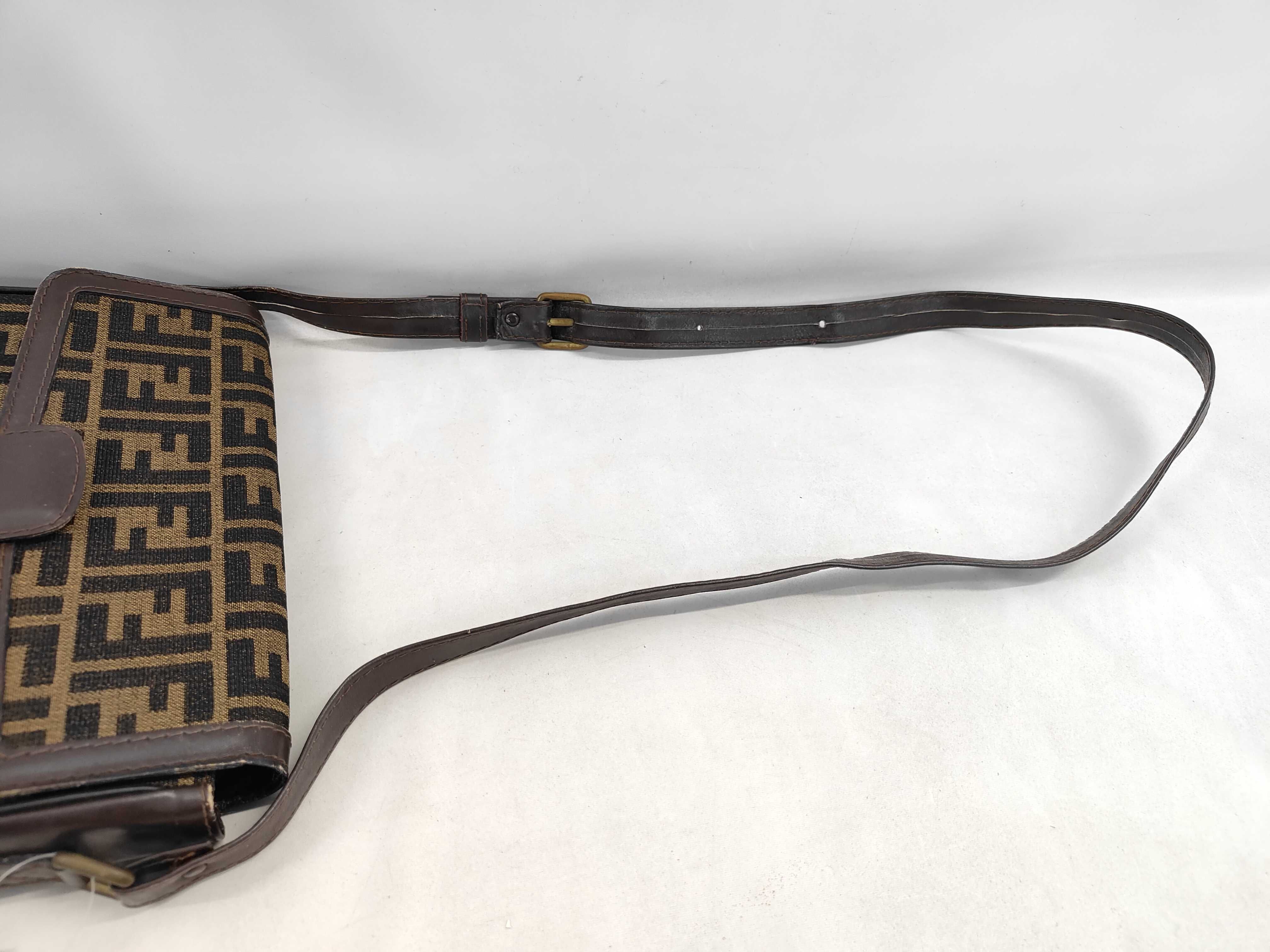 Zucca Print Vintage Shoulder Bag — view 3