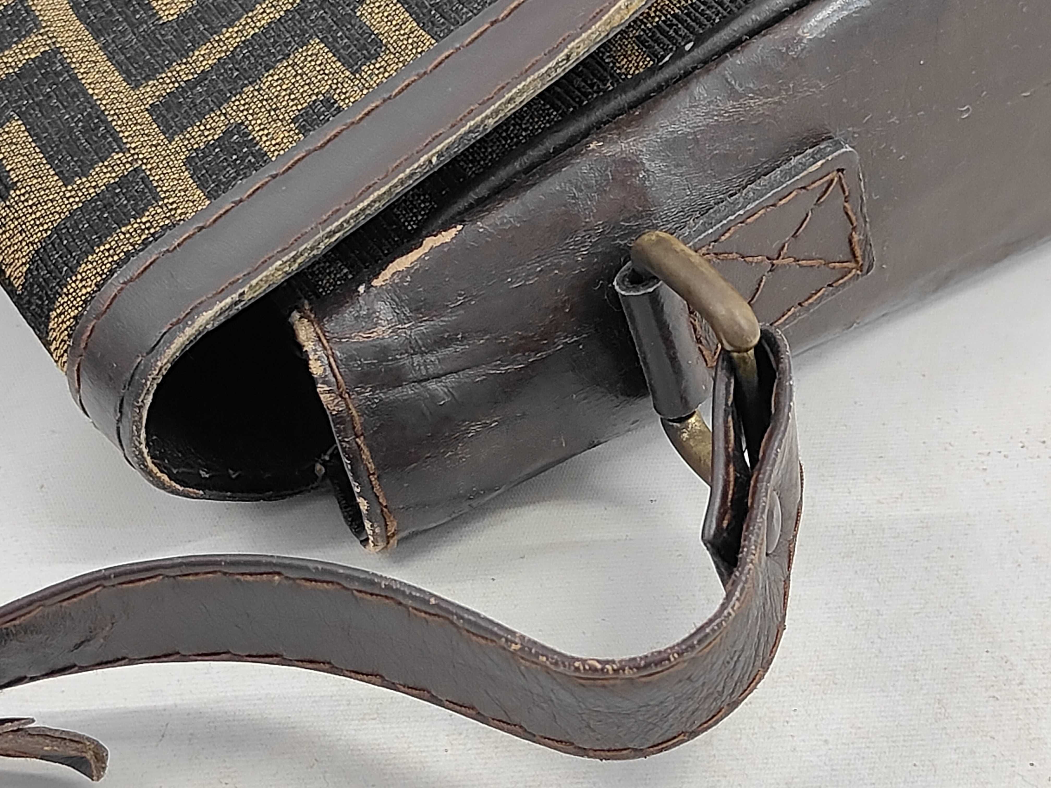 Zucca Print Vintage Shoulder Bag — view 5