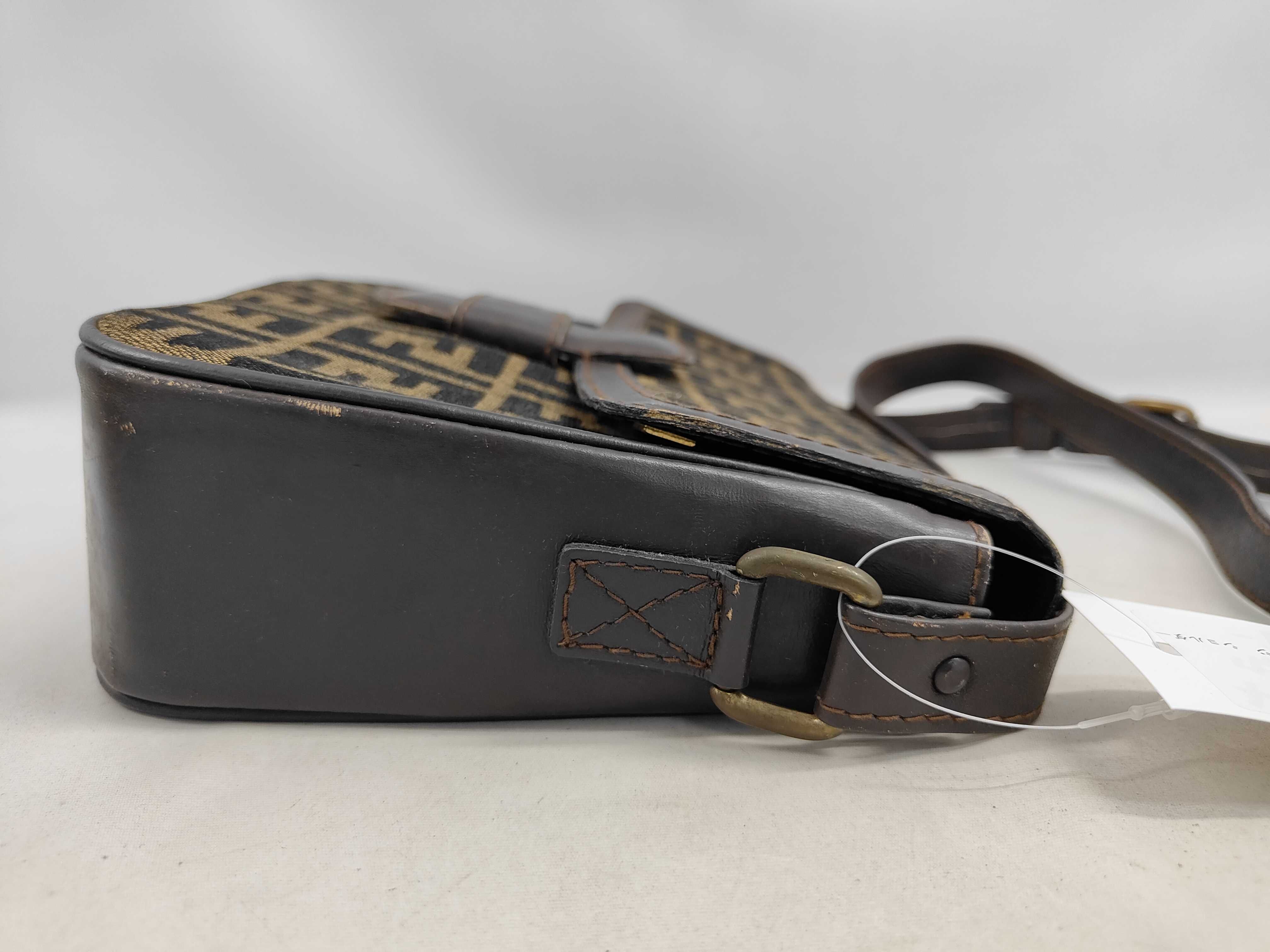 Zucca Print Vintage Shoulder Bag — view 6