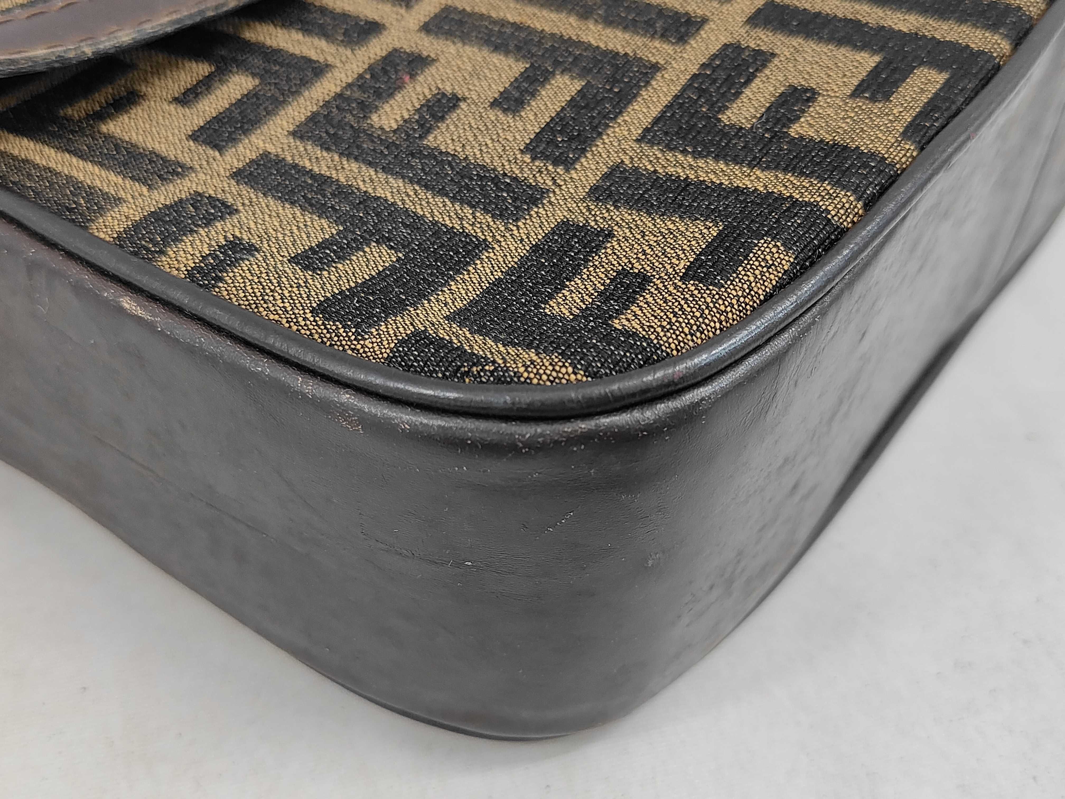 Zucca Print Vintage Shoulder Bag — view 8