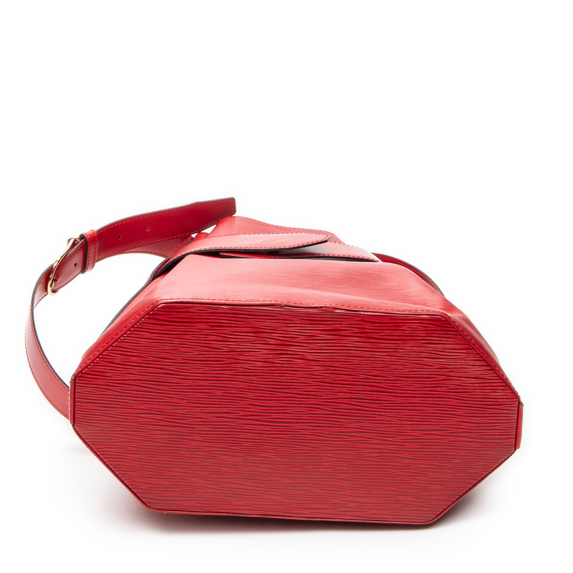 Sac D'Epaule GM Red Epi Golden Brass — view 6